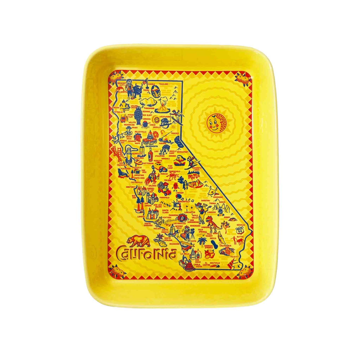180 DEGREES CALIFORNIA CASSEROLE BAKING DISH