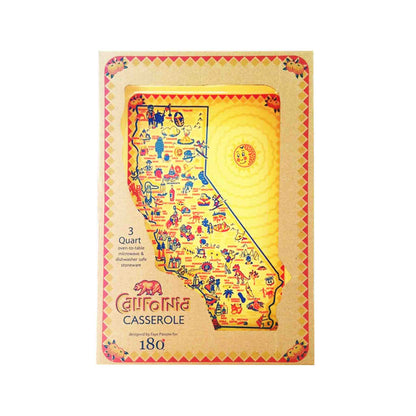 180 DEGREES CALIFORNIA CASSEROLE BAKING DISH