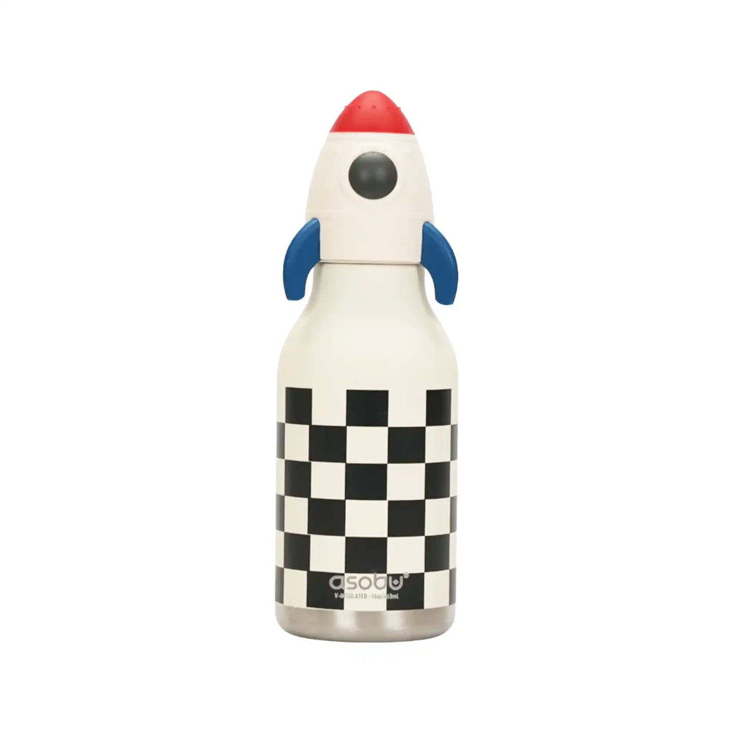 ASOBU BESTIE ROCKET SHIP INSULATED WATER BOTTLE 16oz