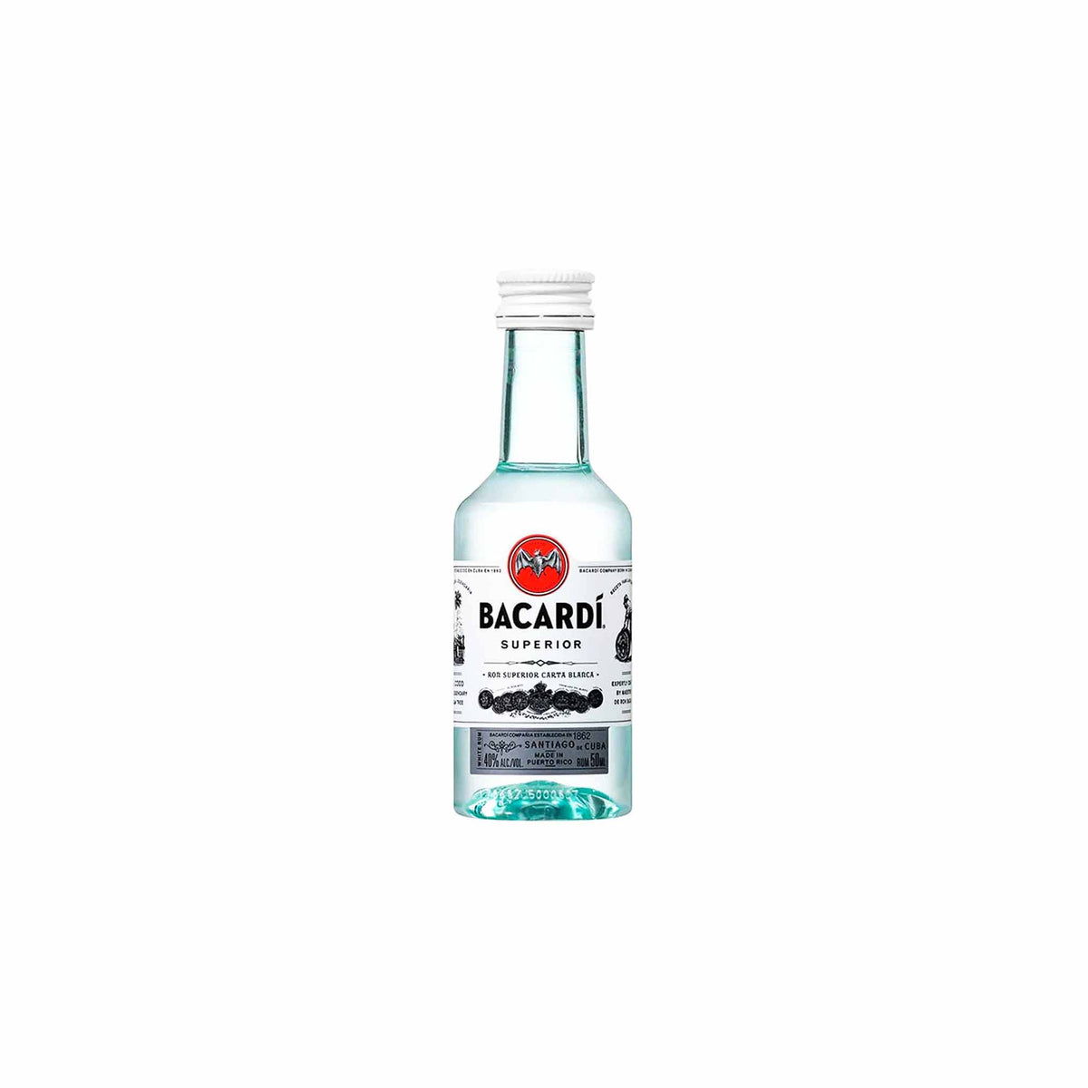 Bacardi Rum 50ml - Premium Quality | Monsieur Marcel – monsieur 