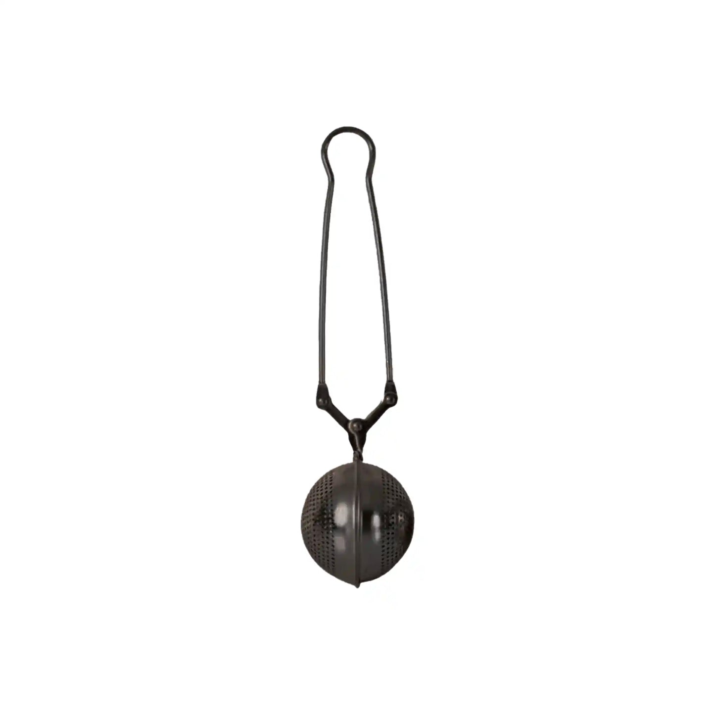 BAMBOO SWITCH TEA STRAINER - BLACK