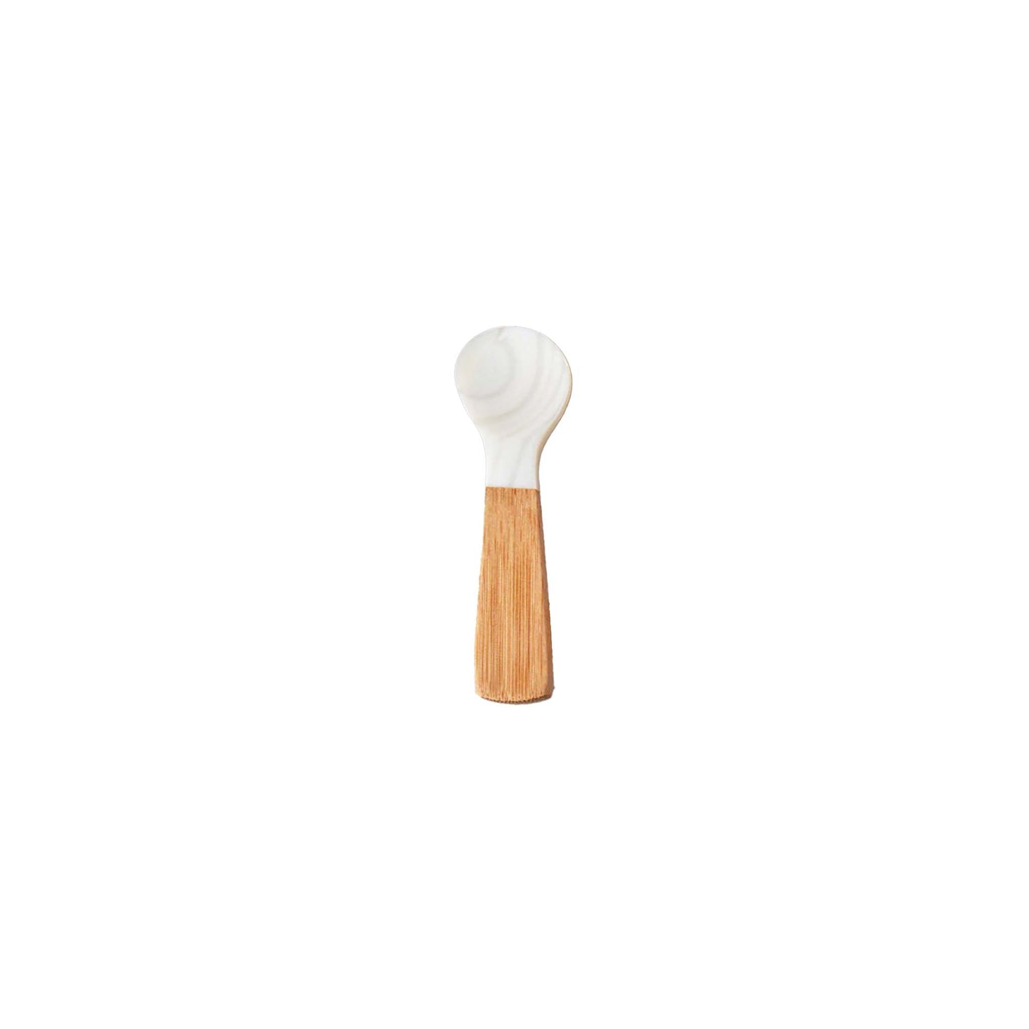BE HOME SMALL SEASHELL & BAMBOO SPOON