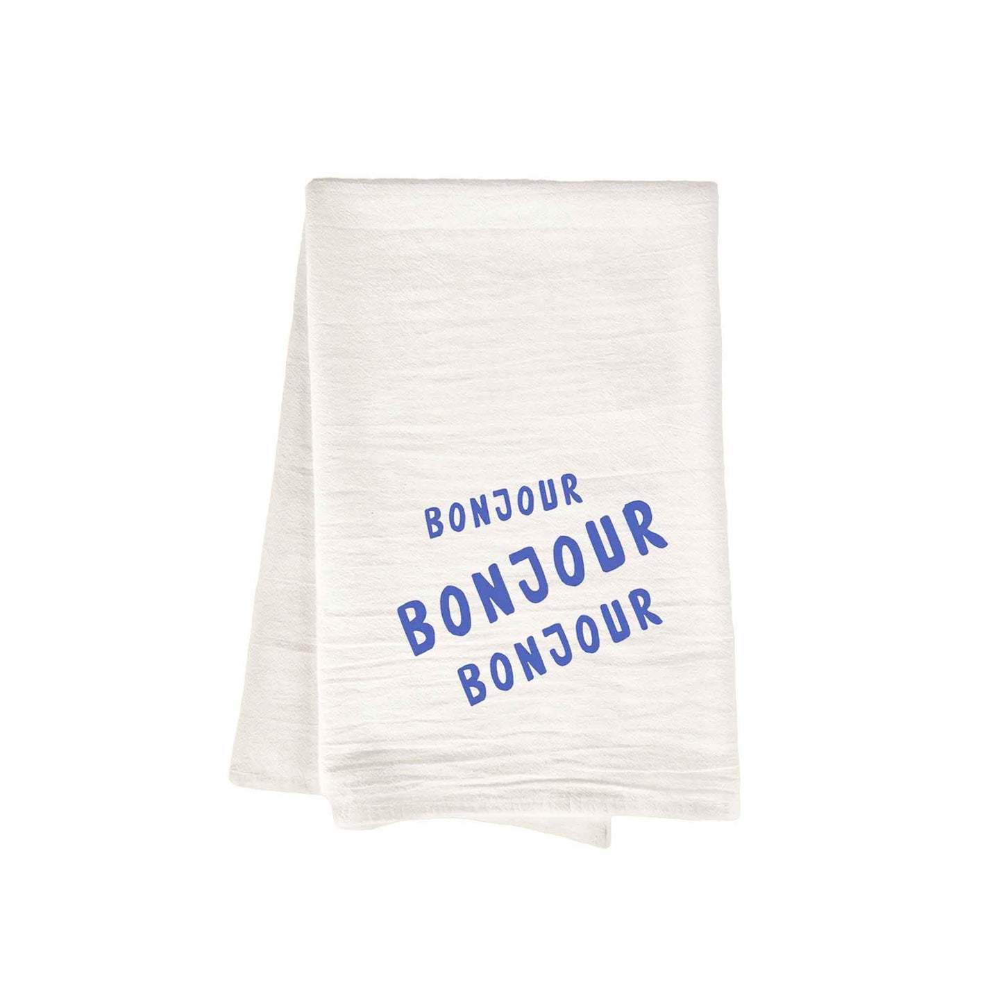 BOHEME BLISS BONJOUR TROIS TEA TOWEL