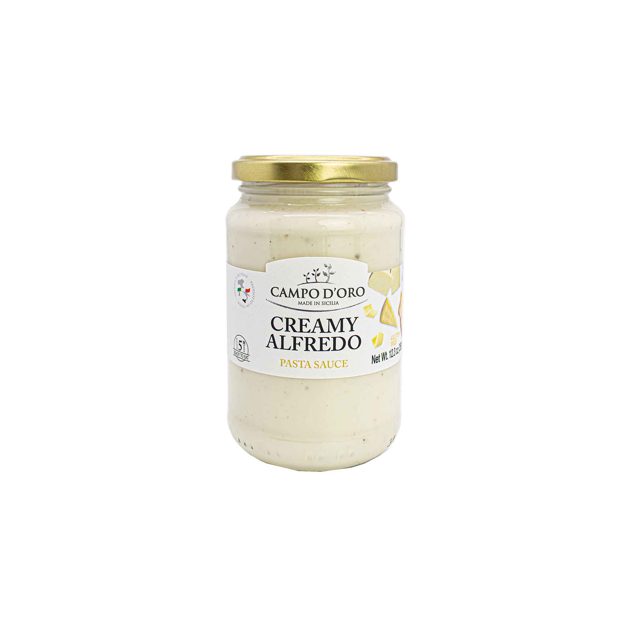 CAMPO D'ORO CREAMY ALFREDO PASTA SAUCE 12oz – monsieur marcel
