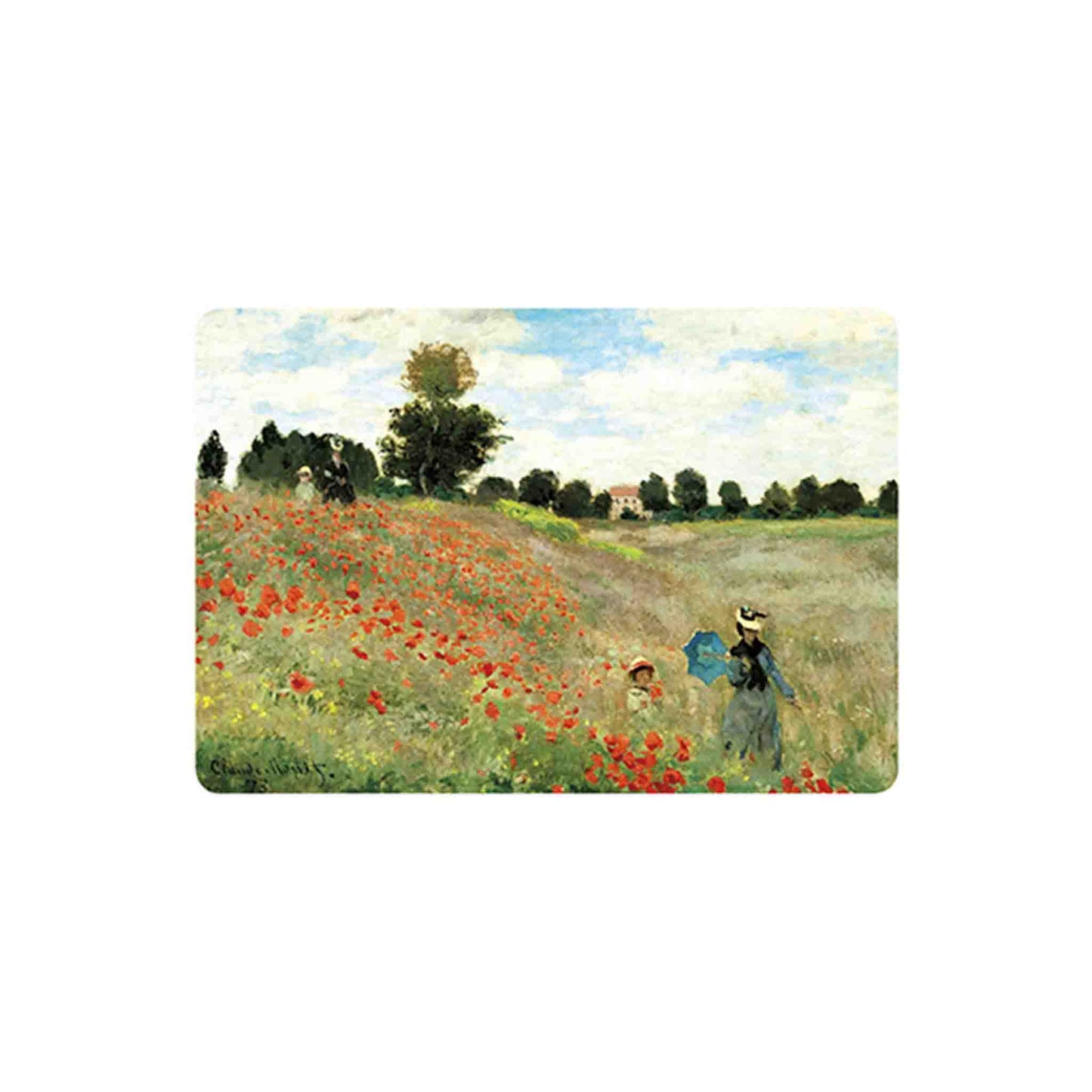 CARTEXPO MONET "LES COQUELICOTS" VINTAGE STYLE PLACEMAT
