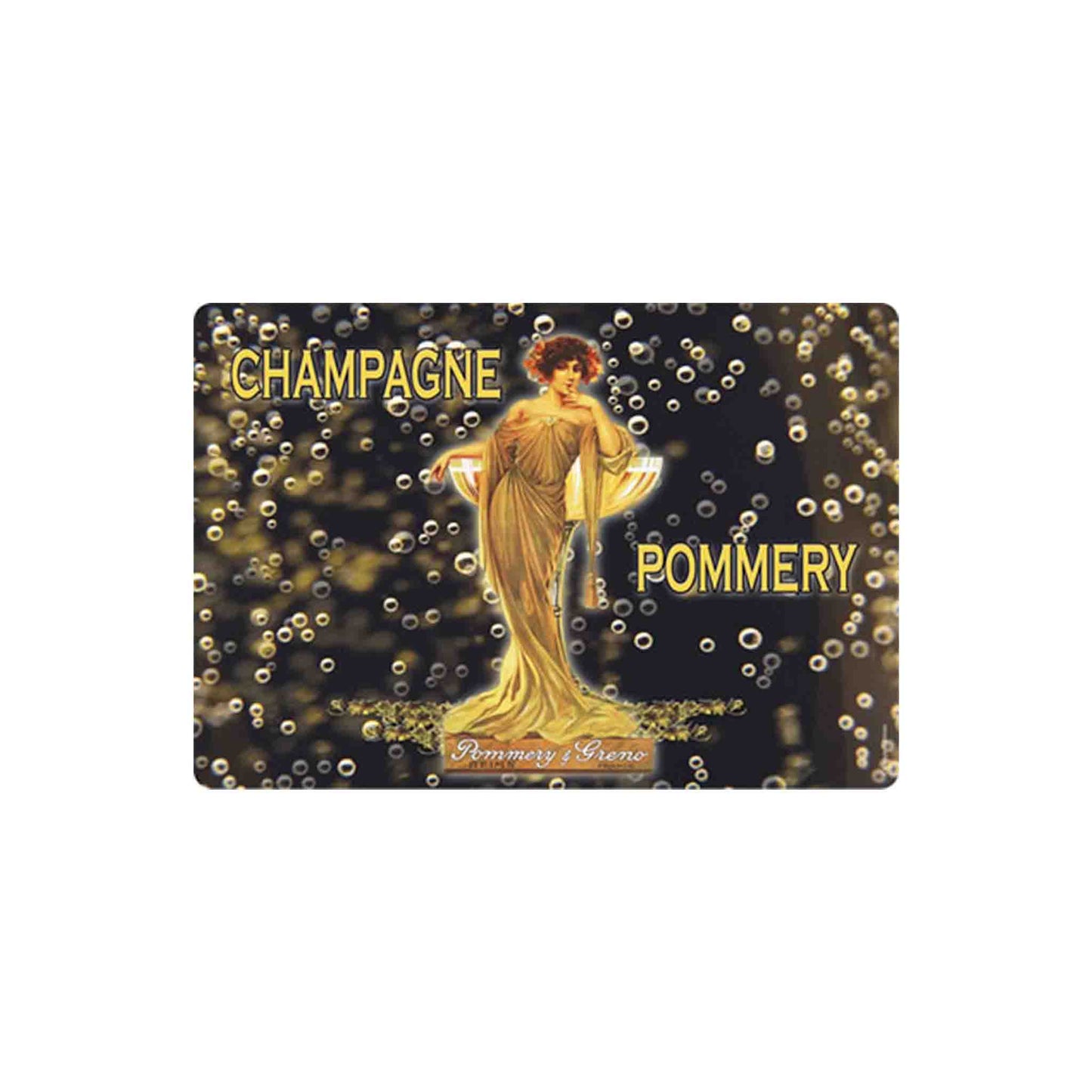 CARTEXPO "CHAMPAGNE POMMERY" VINTAGE STYLE PLACEMAT