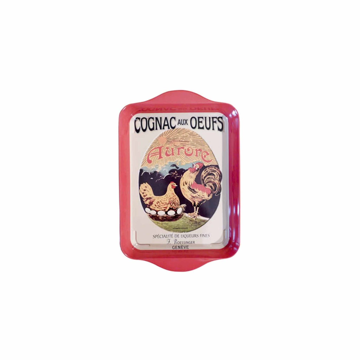 CARTEXPO "COGNAC AUX OEUFS" METAL TRAY