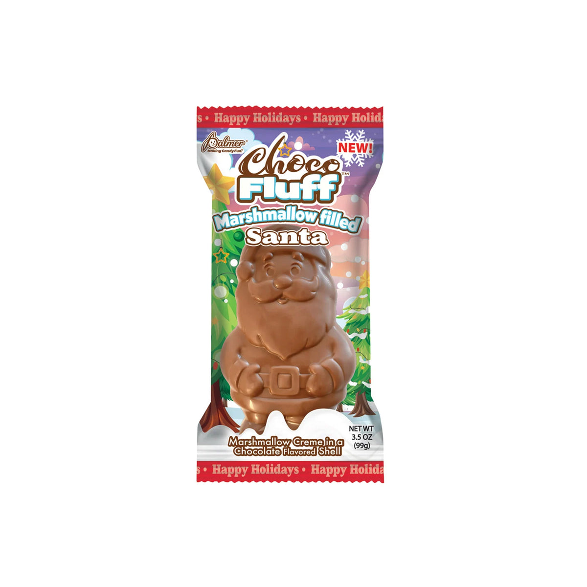 CHOCOFLUFF MARSHMALLOW-FILLED SANTA 99g