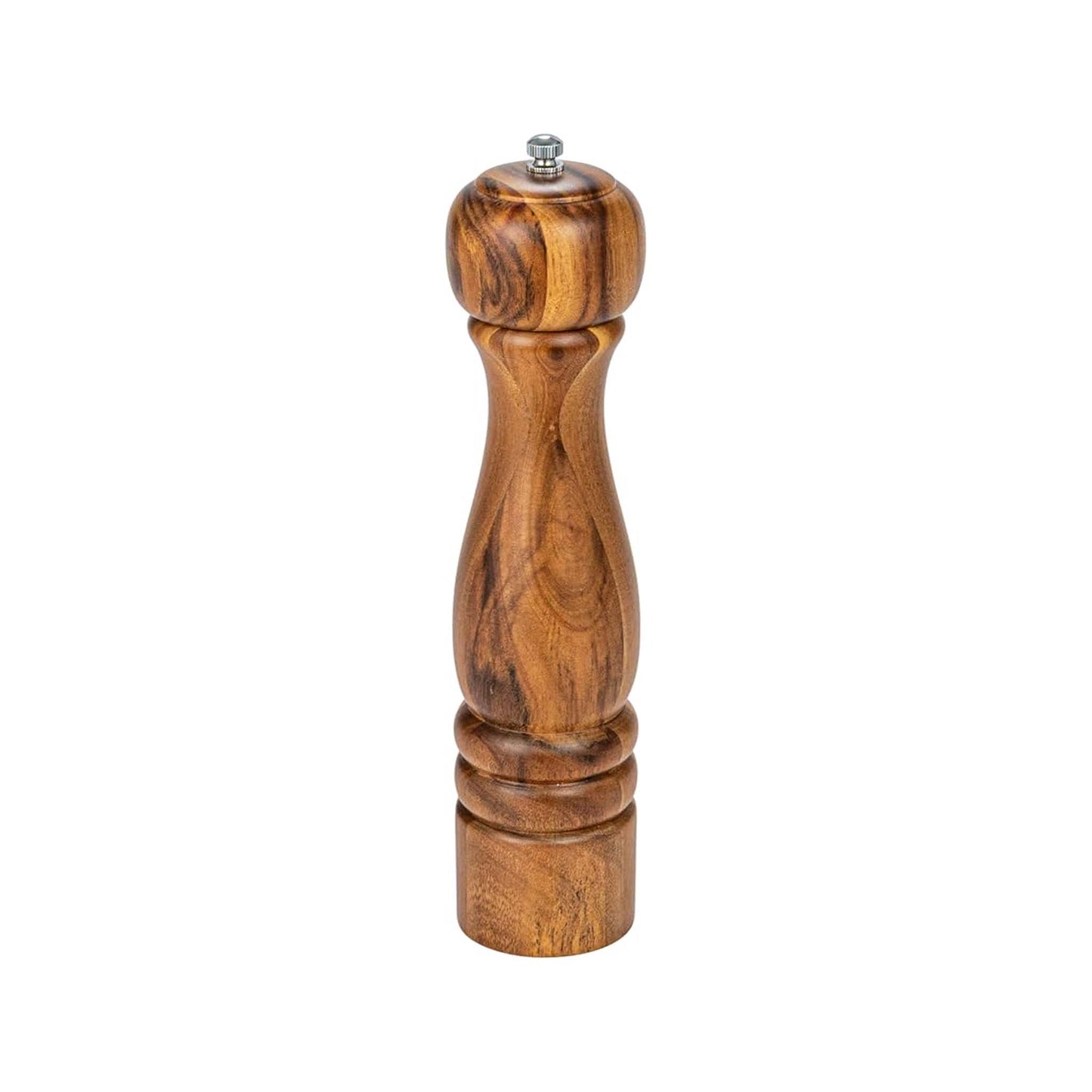 CREATIVE CO-OP ACACIA WOOD SALT/PEPPER MILL