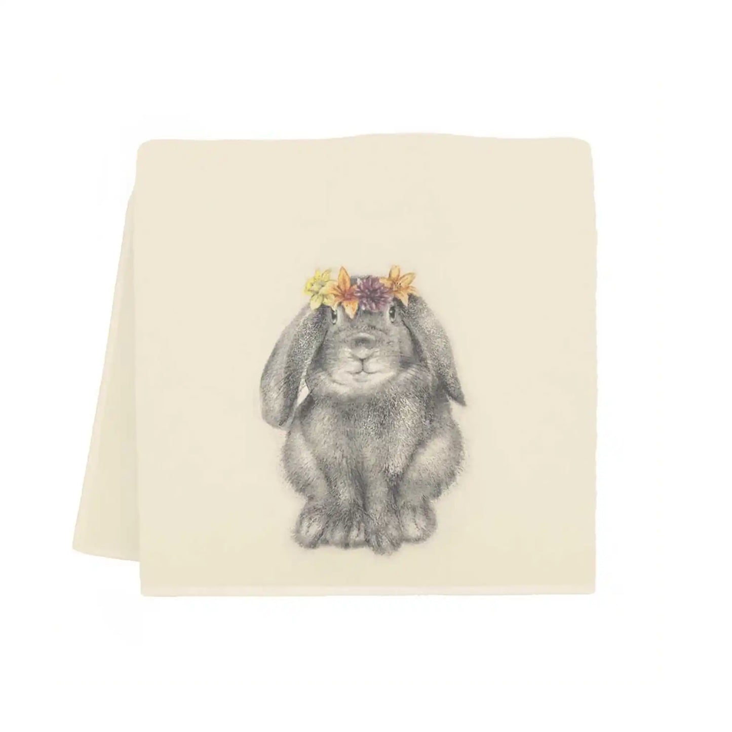 ERIC & CHRISTOPHER "FLOOFERS" BUNNY TEA TOWEL