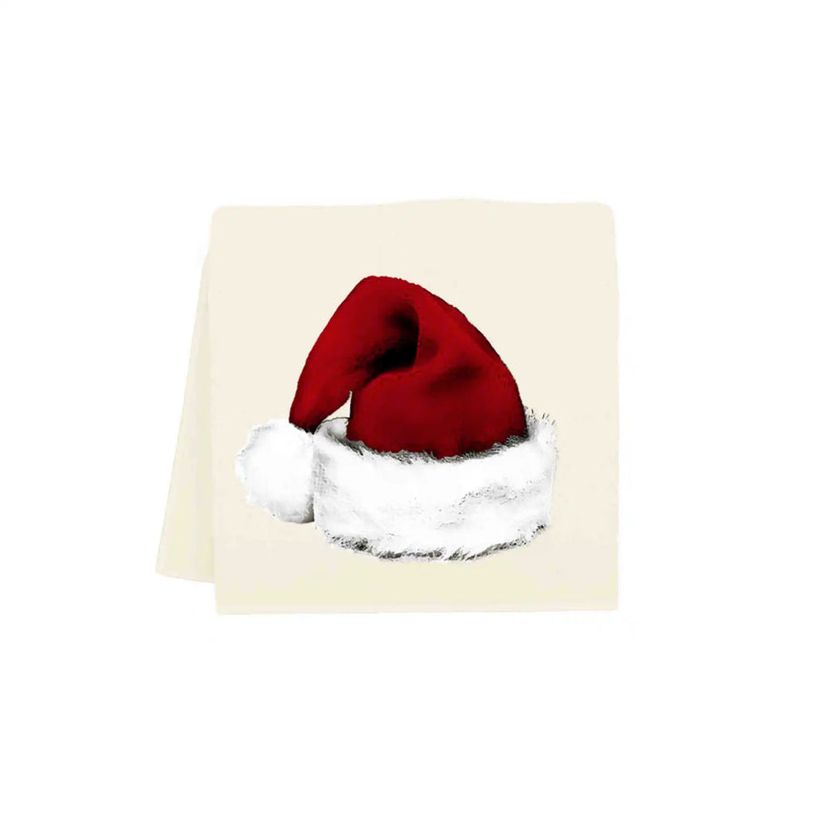 ERIC & CHRISTOPHER SANTA HAT TEA TOWEL