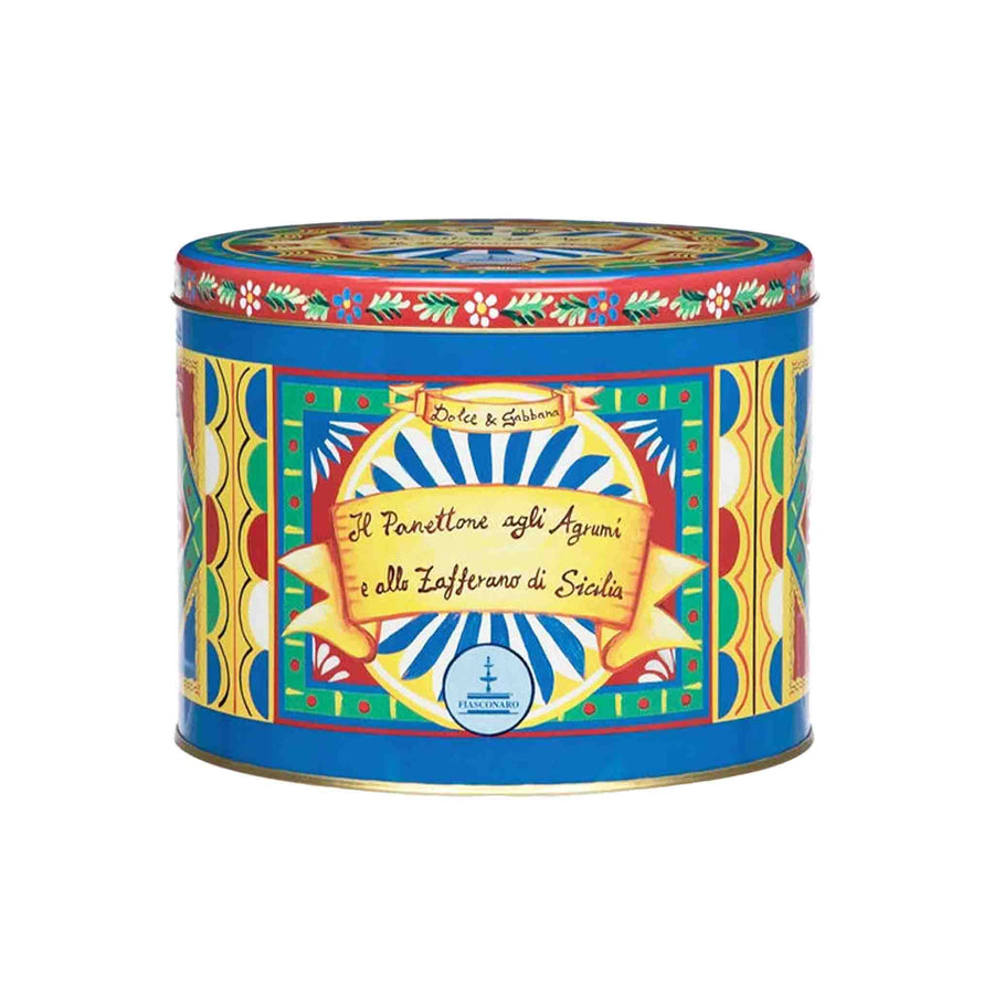 FIASCONARO DOLCE & GABBANA PANETTONE WITH SICILIAN CITRUS AND SAFFRON 500g