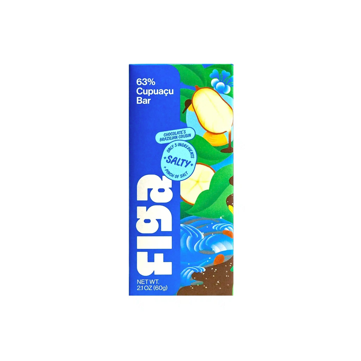 FIGA 63% CHOCOLATE CUPUACU SALTY 60g