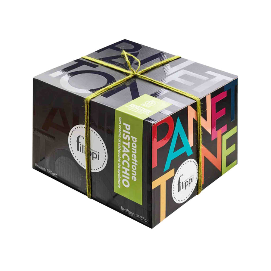 FILIPPI PISTACHIO PANETTONE WITH PISTACHIO CREAM 1kg