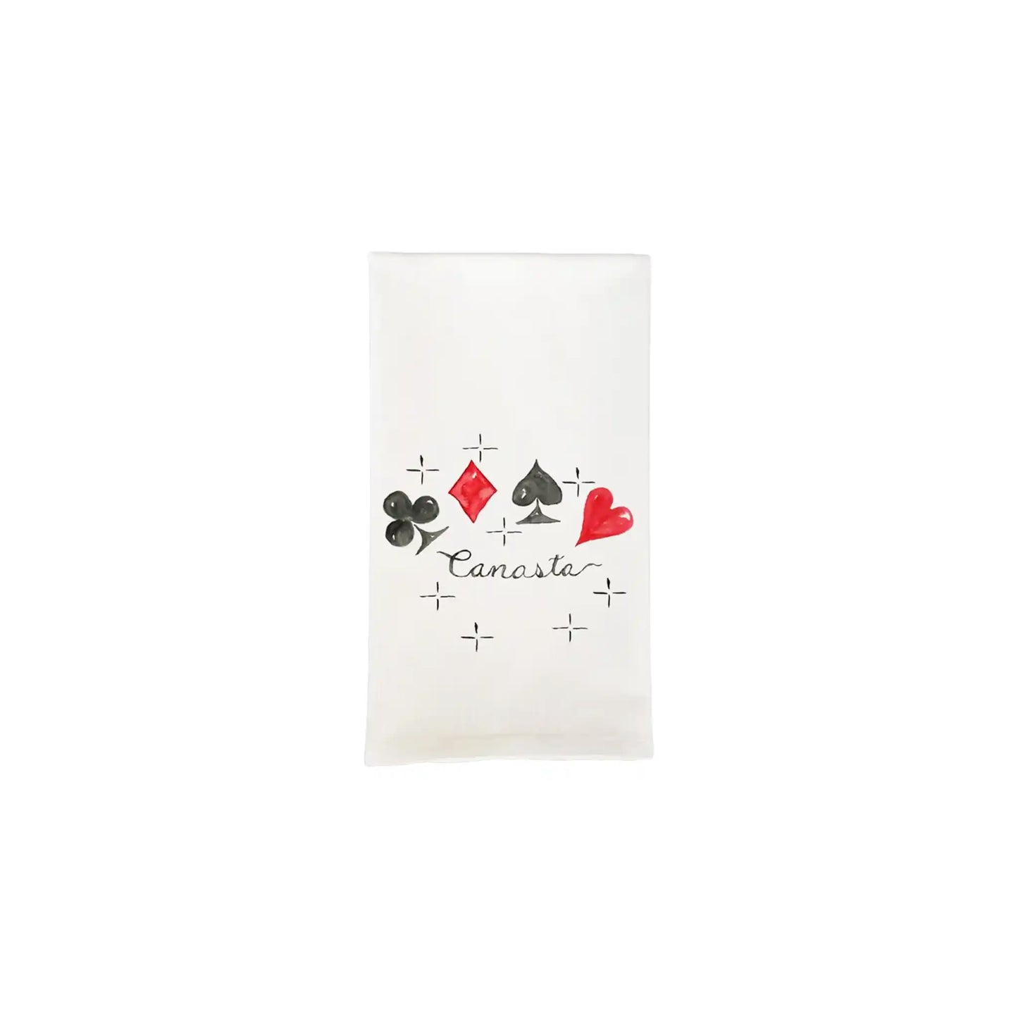 FRENCH GRAFFITI CANASTA DISH TOWEL