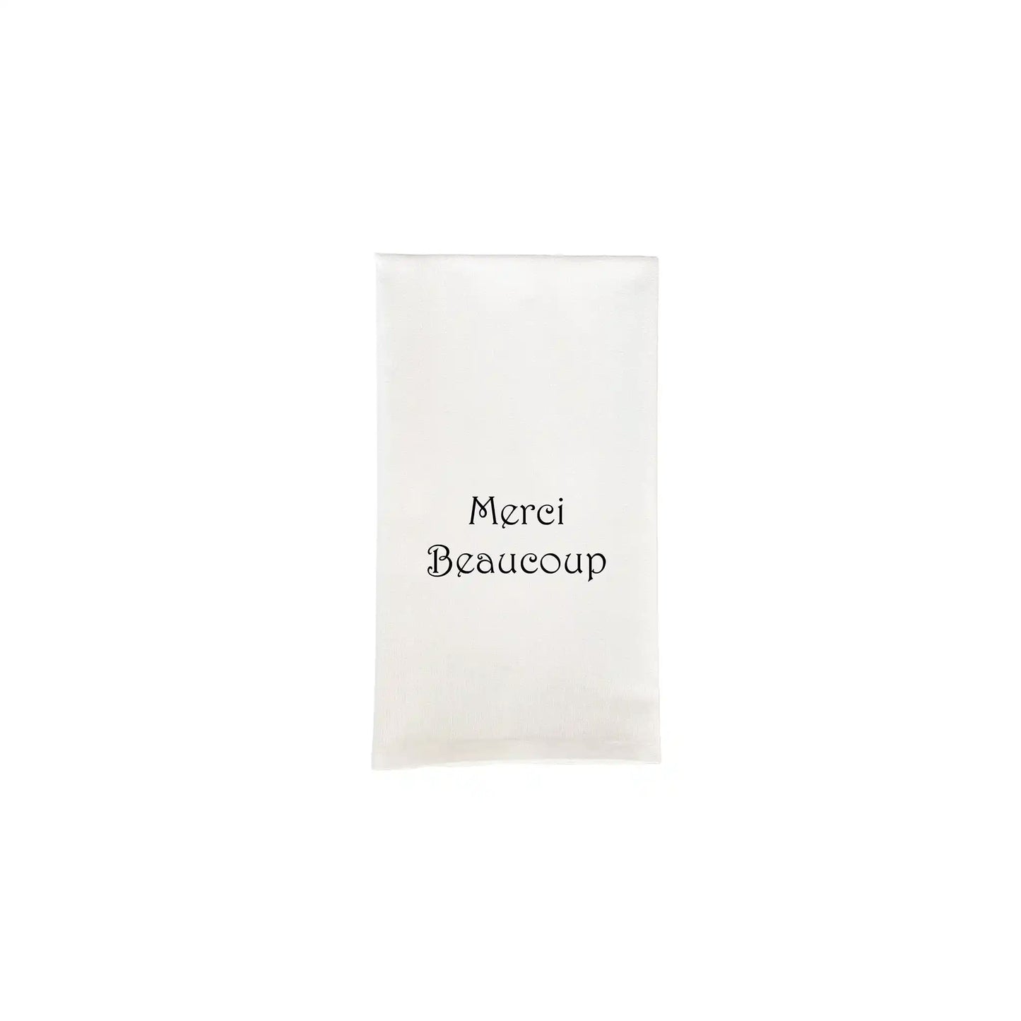 FRENCH GRAFFITI MERCI BEAUCOUP DISH TOWEL