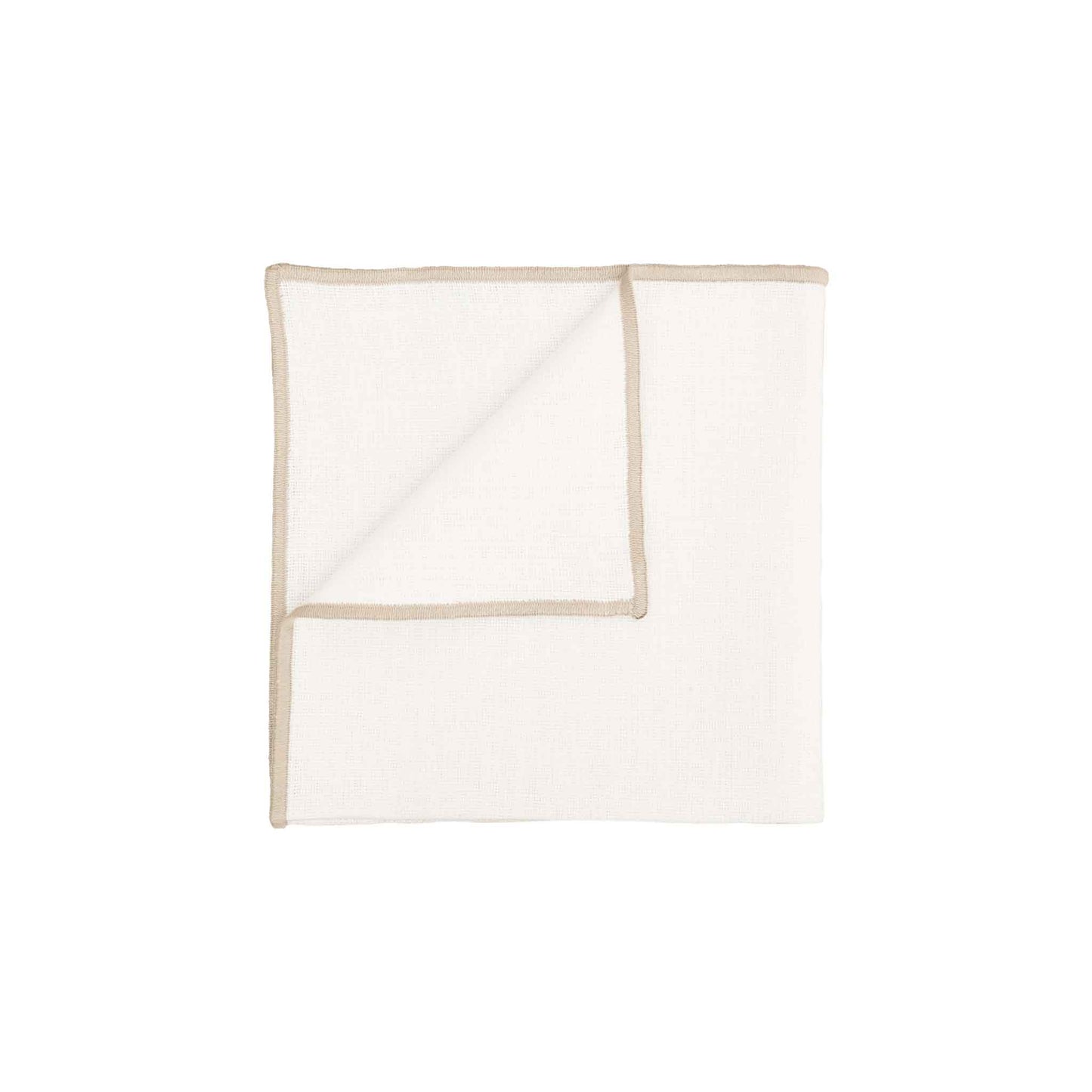 HAOMY CORTE NAPKIN - BLANC