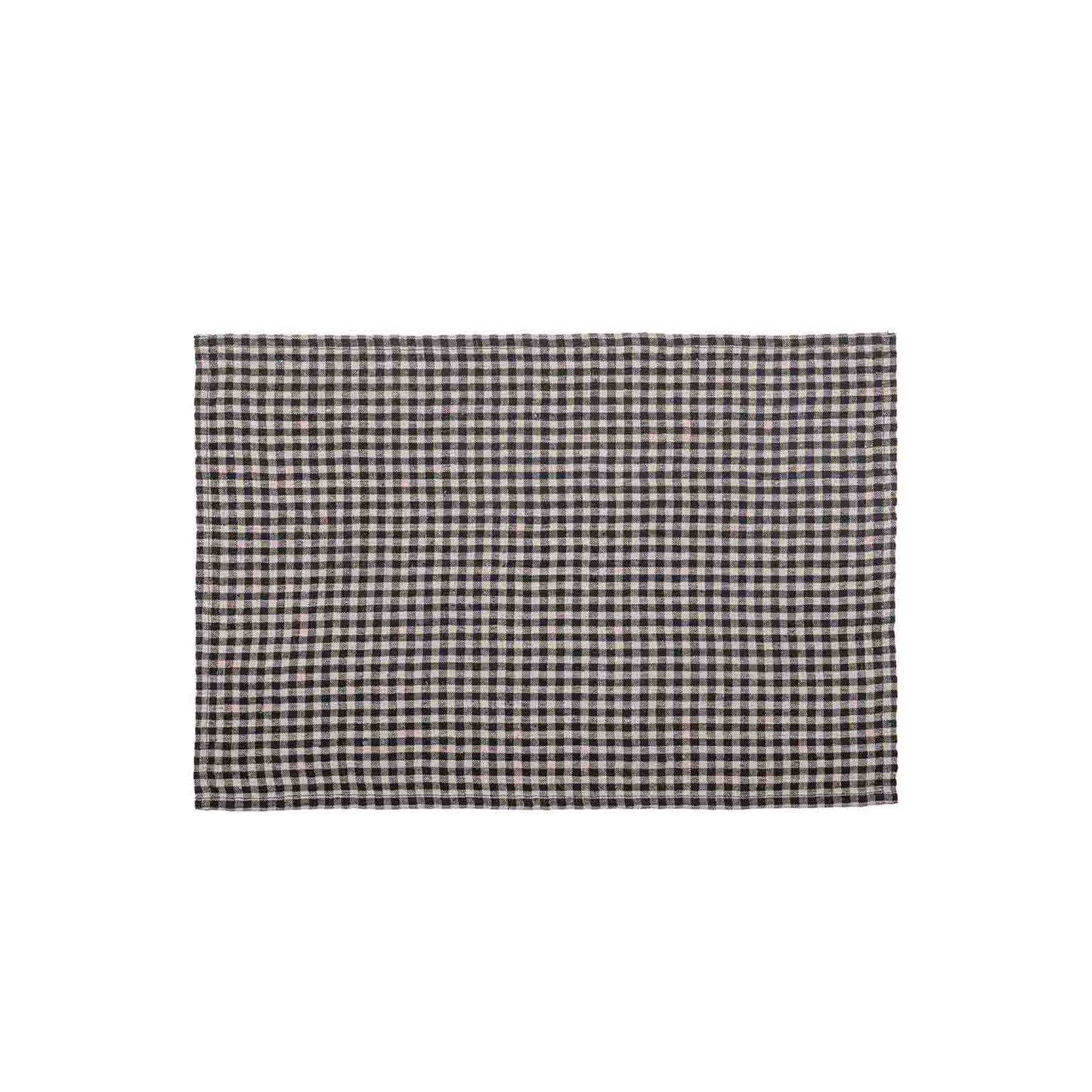 HAOMY PIANA II PLACEMAT/NAPKIN - CHARBON
