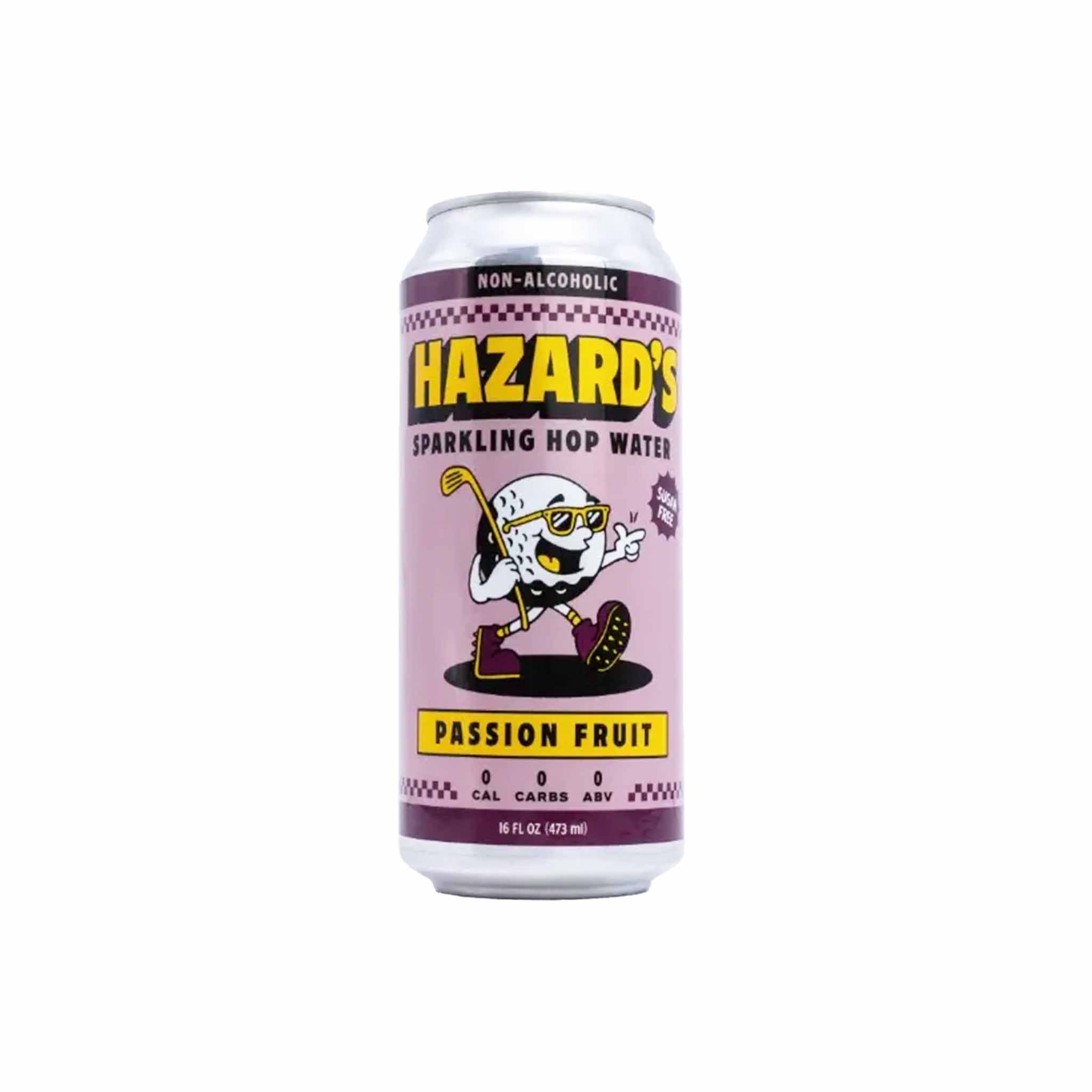 HAZARD'S PASSION FRUIT SPARKLING HOP WATER 16oz – monsieur marcel