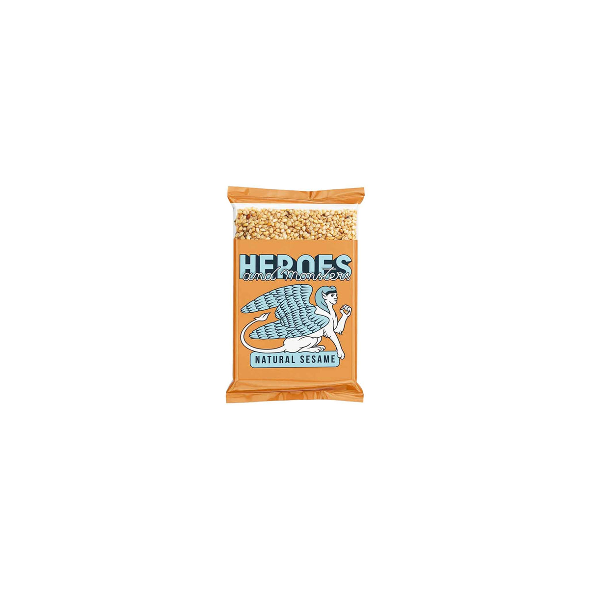 HEROES & MONSTERS NATURAL SESAME CRUNCH 35g  monsieur marcel gourmet market