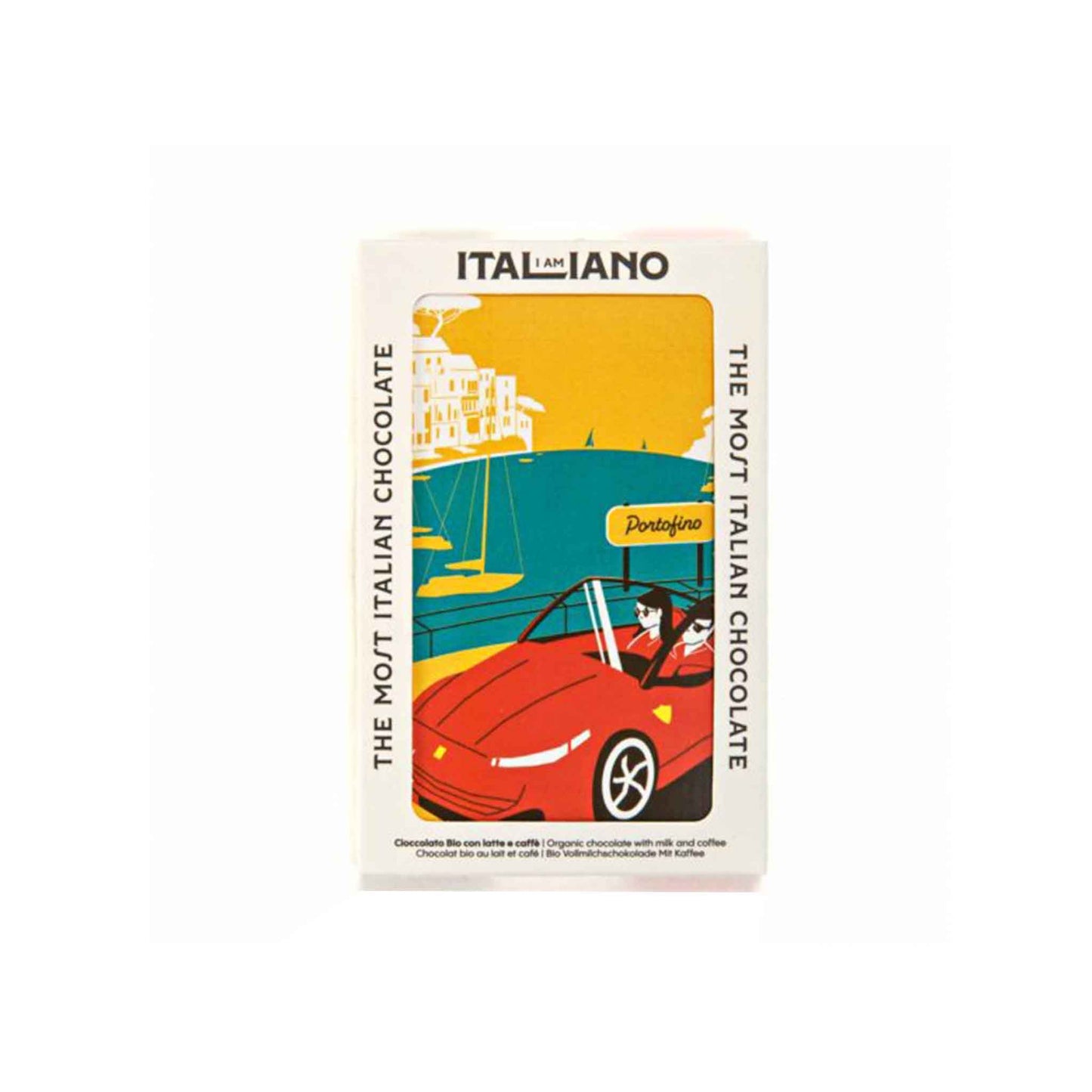 I AM ITALIANO MILK & COFFEE ORGANIC CHOCOLATE 50g