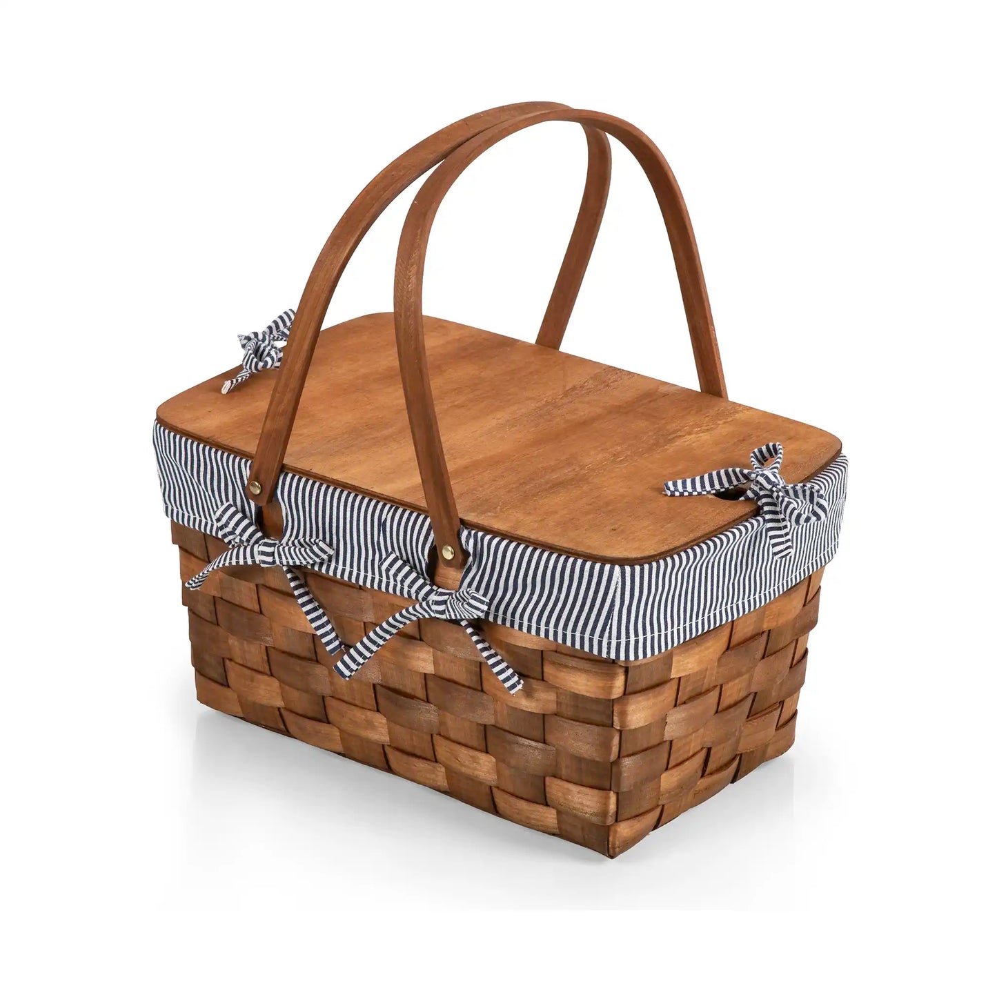 PICNIC TIME KANSAS BASKET WOVEN WOOD