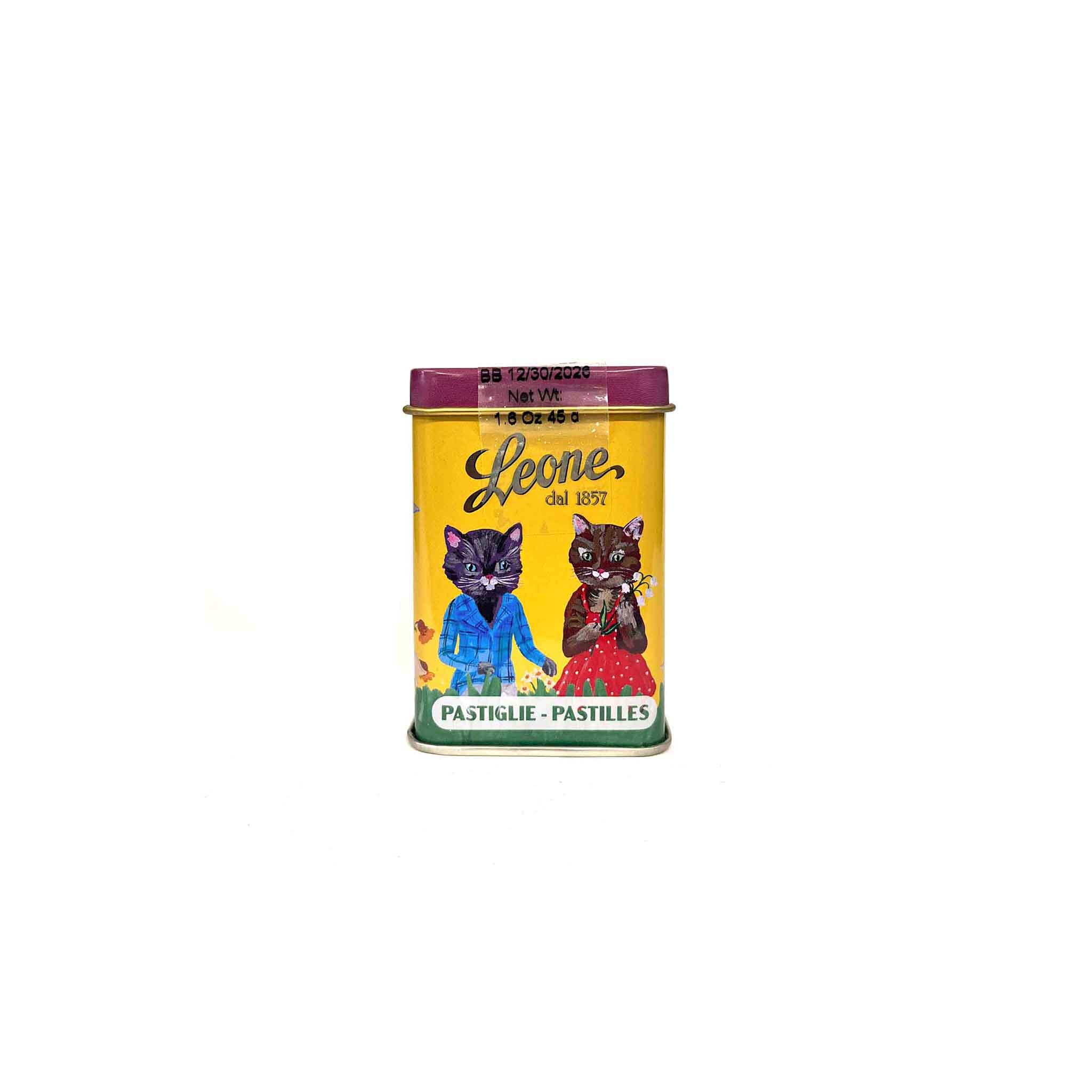 LEONE NATHALIE LETE PASTILLES TIN LIMITED EDITION 48g – monsieur