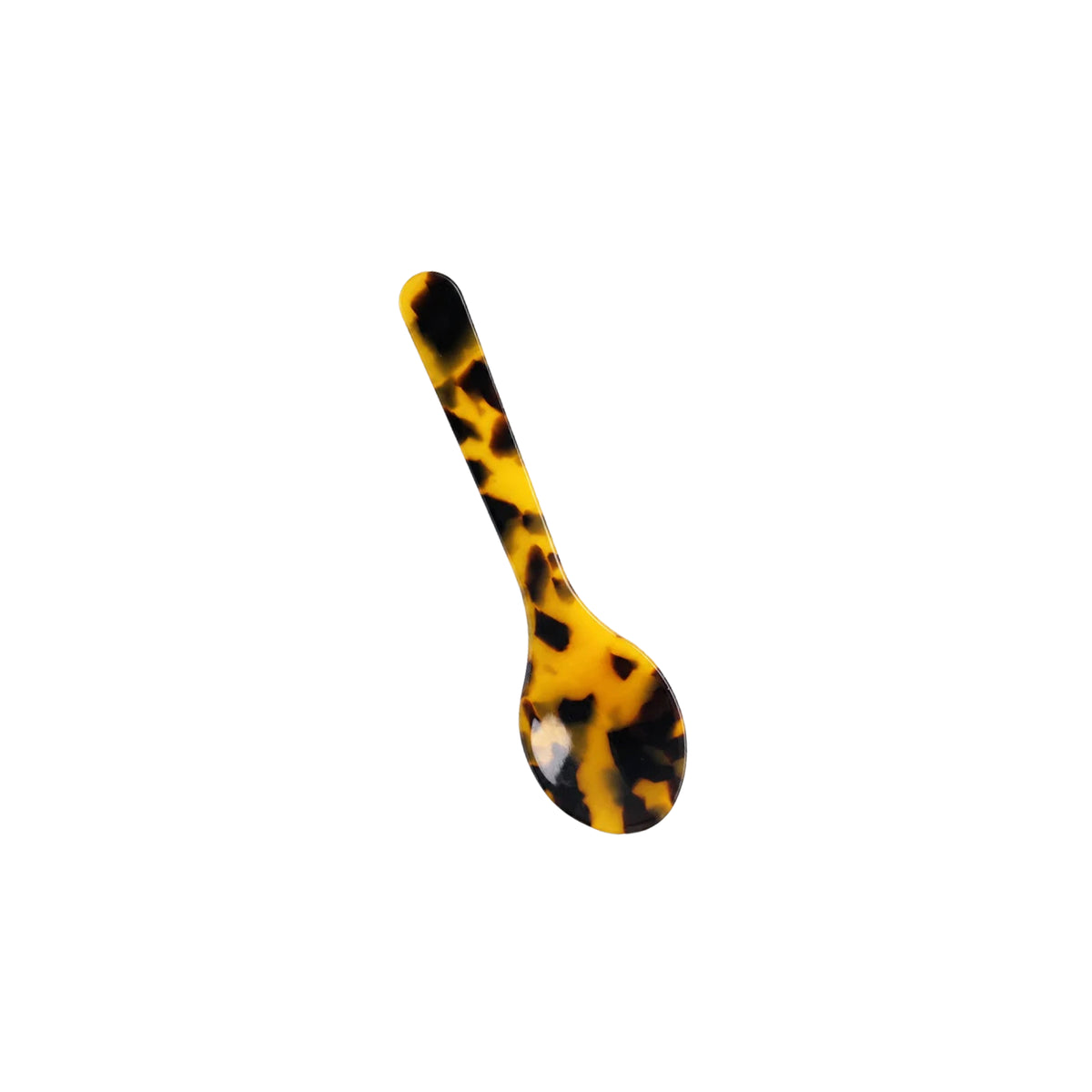 MARBLED DESSERT SPOON LEOPARD