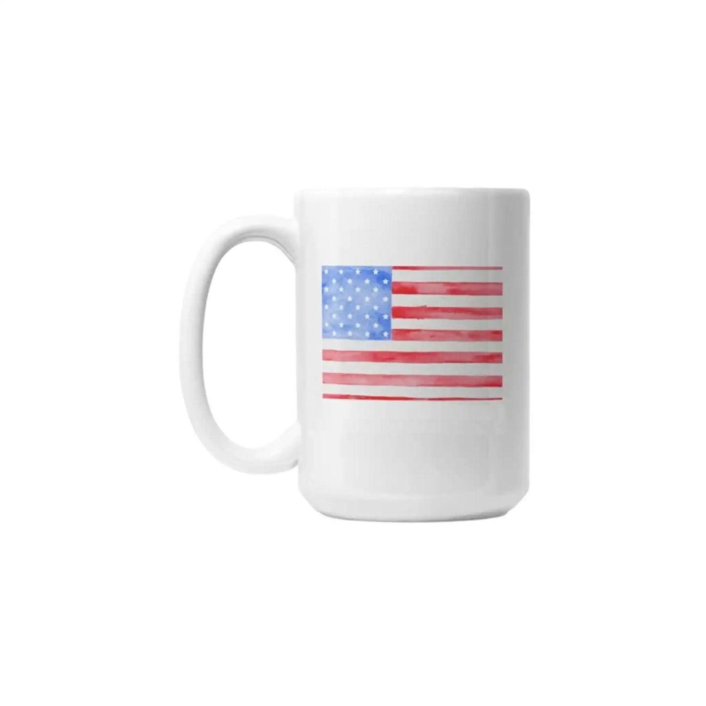 LOCAL TOWN AMERICAN FLAG MUG