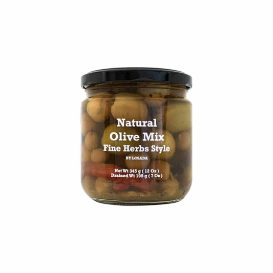 LOSADA NATURAL OLIVE MIX FINE HERBS STYLE 345g