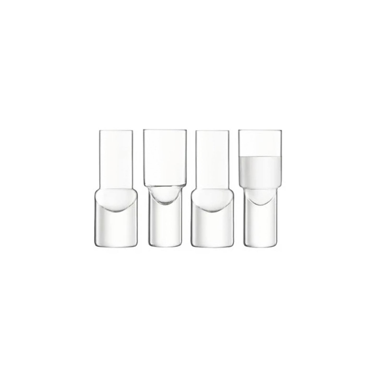 LSA VODKA SHOT GLASS SET OF 4