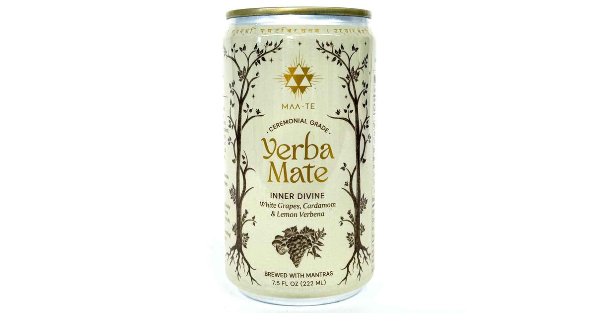 MAATE GRAPE CARDAMOM LEMON VERBENA YERBA MATE 7.5oz MAATE GRAPE CARDAMOM LEMON VERBENA YERBA MATE 7.5oz