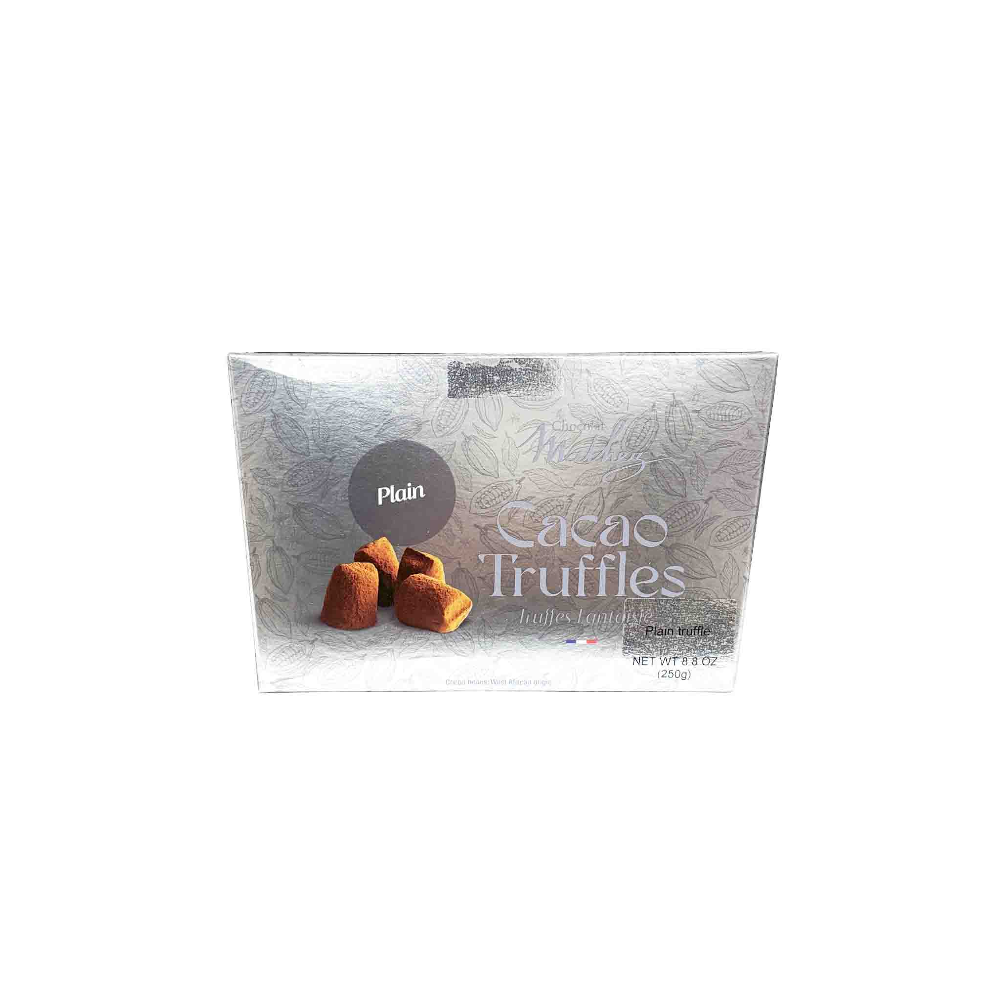 MATHEZ PLAIN TRUFFLES CHOCOLATE 250g – monsieur marcel gourmet market