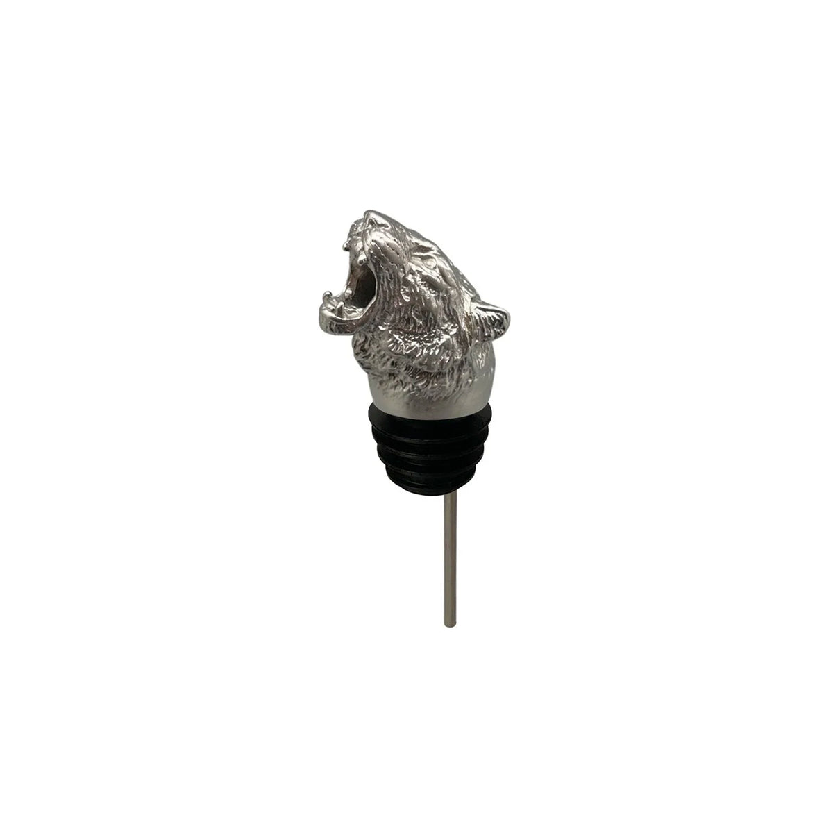 MENAGERIE STAINLESS STEEL WINE POURER TIGER