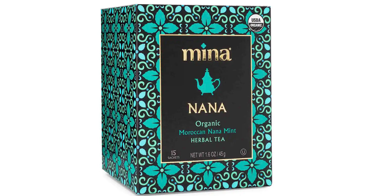 Mina Nana Moroccan Mint Tea Sachets 45g | Monsieur Marcel