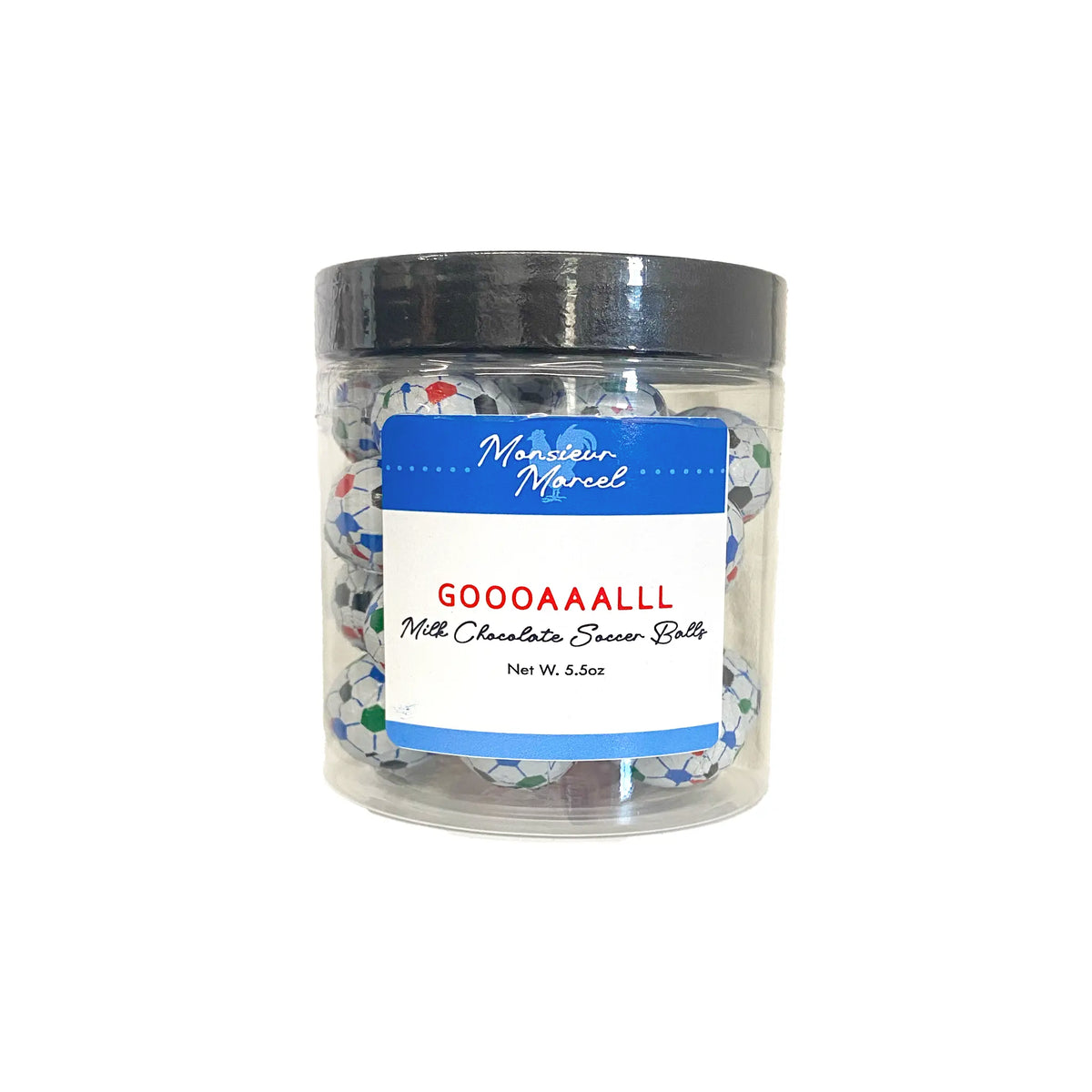 MONSIEUR MARCEL CHOCOLATE SOCCER BALLS 5.5oz