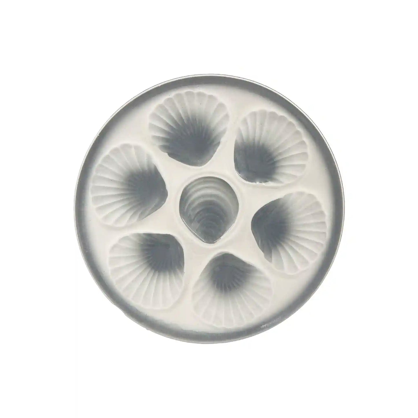 MONSIEUR MARCEL VINTAGE OYSTER PLATE - GREY