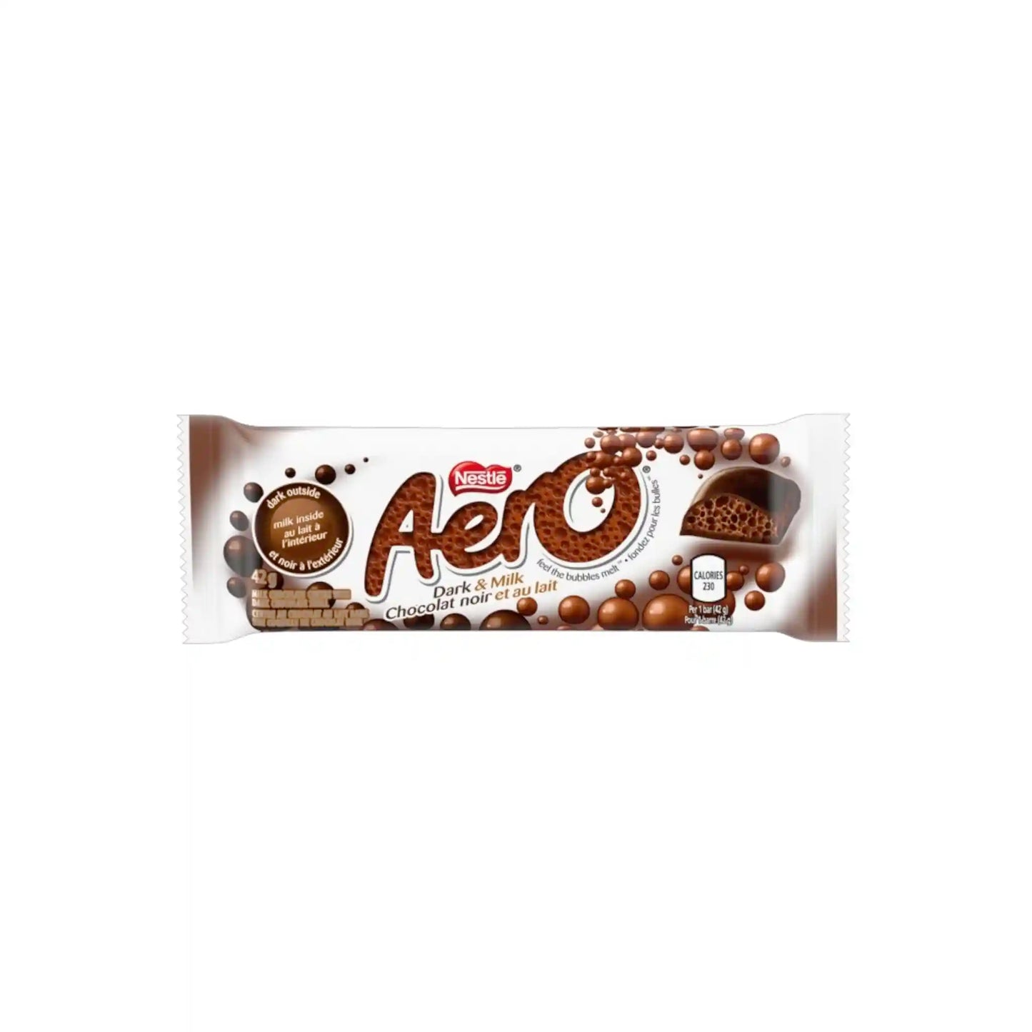 NESTLE AERO DARK & MILK CHOCOLATE 36g