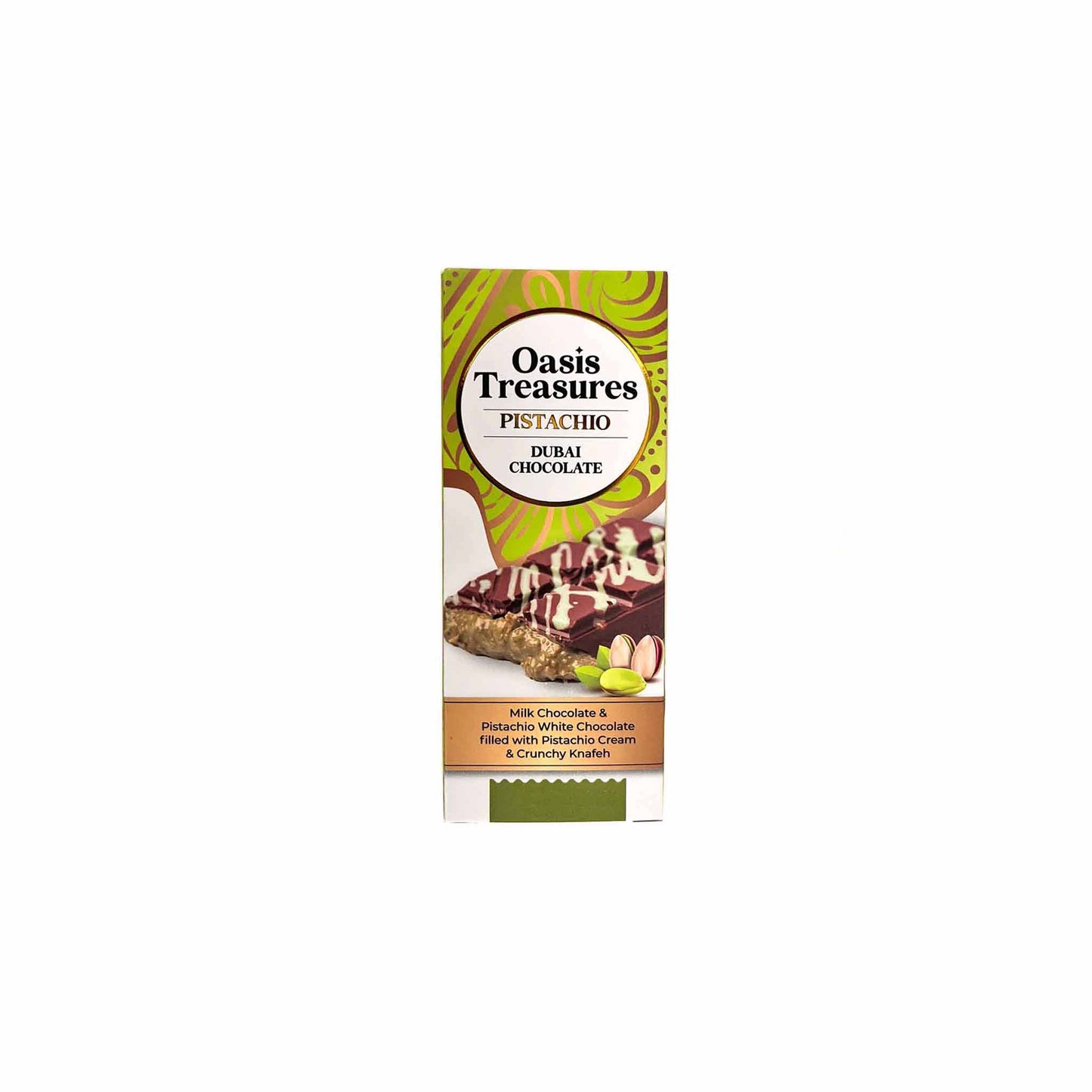 OASIS TREASURES PISTACHIO DUBAI CHOCOLATE 70g
