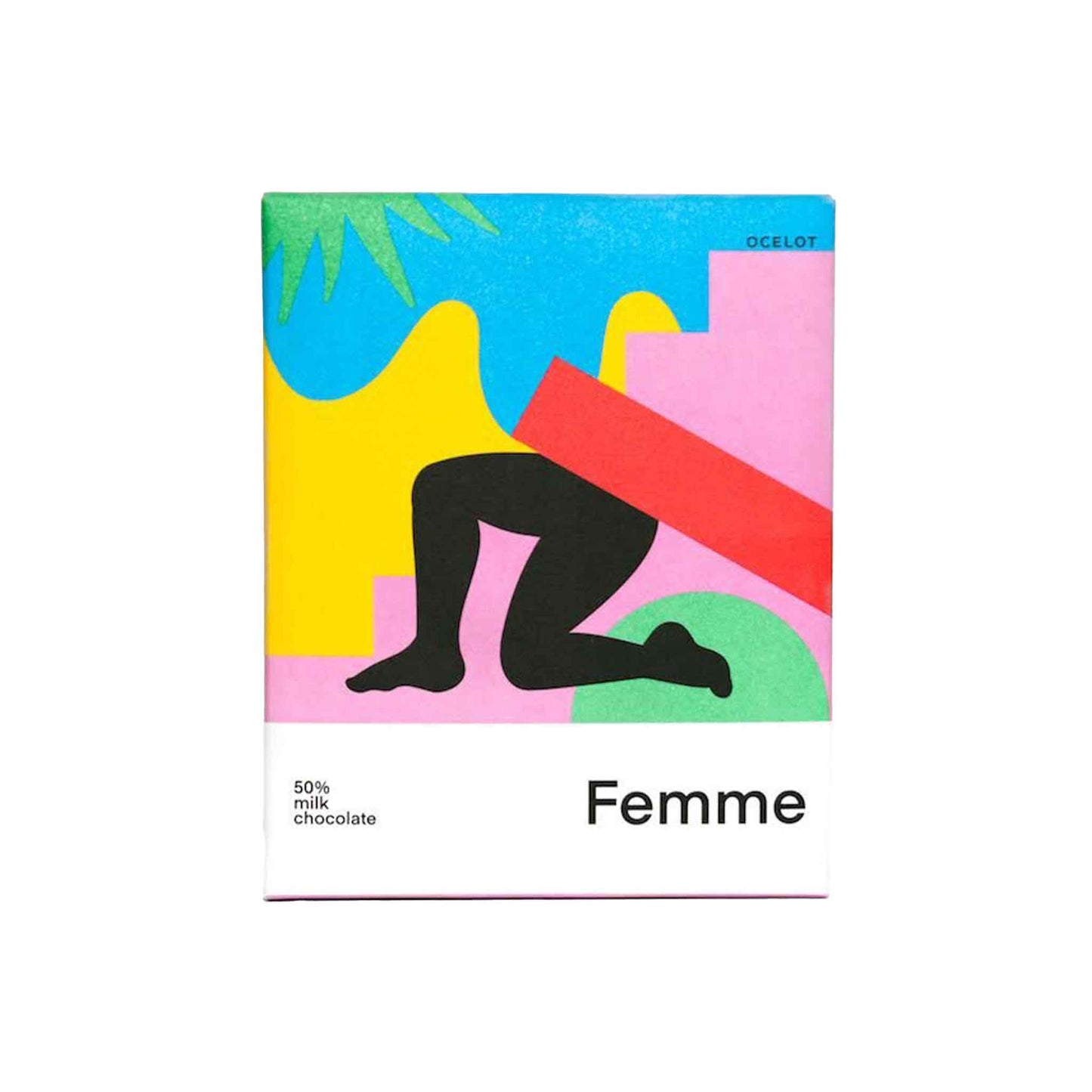 OCELOT FEMME 55% MILK CHOCOLATE 70g