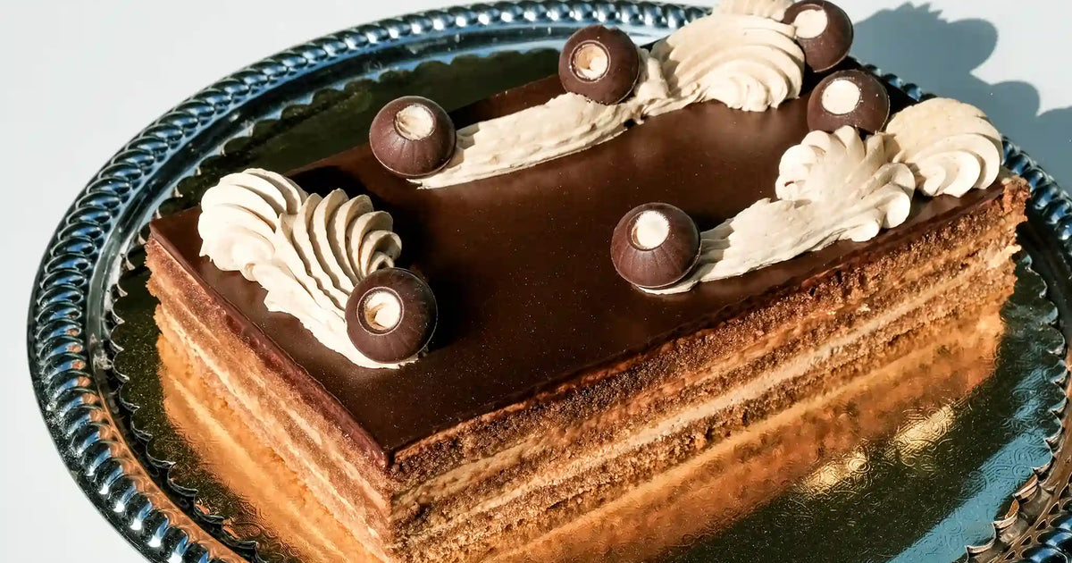 WHOLE MOKA OPERA CAKE – monsieur marcel gourmet market