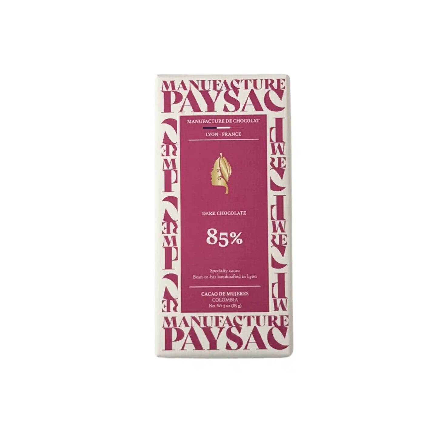 PAYSAC CACAO DE MUJERES 85% DARK CHOCOLATE BAR 85g