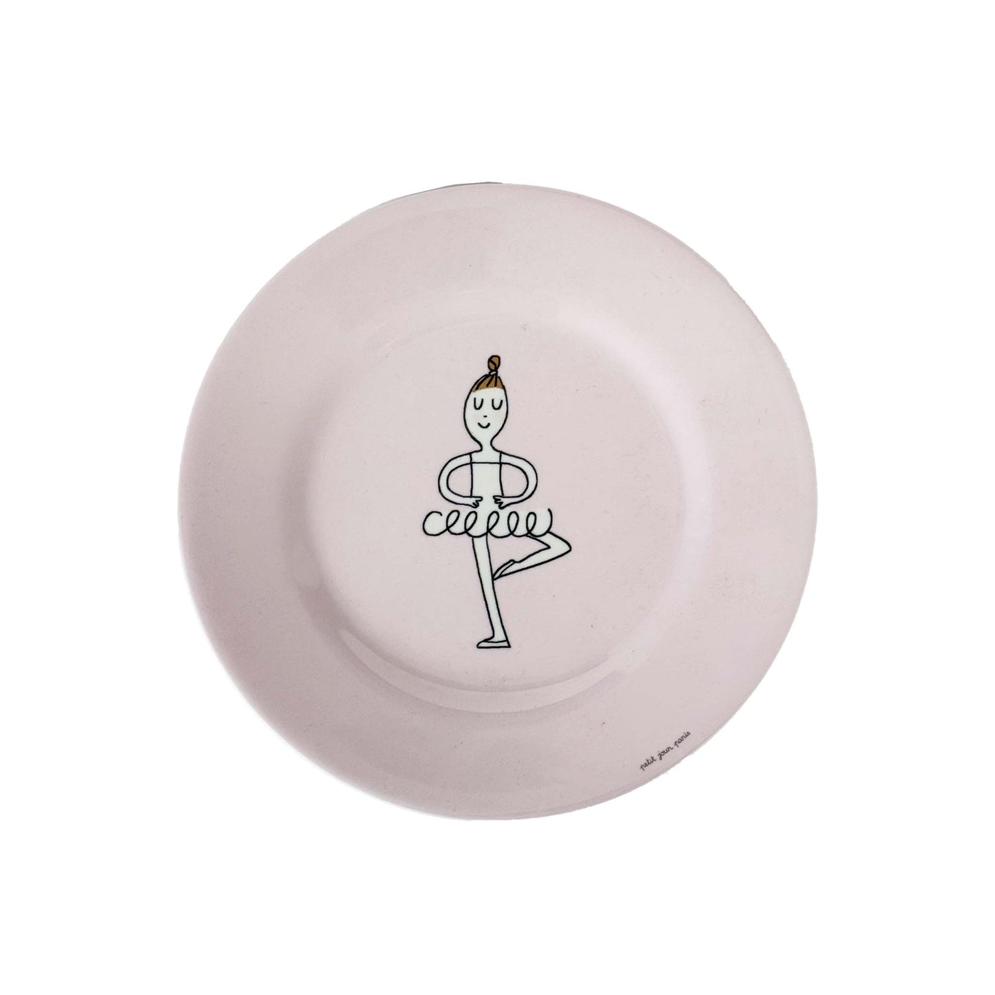 PETIT JOUR PARIS "RETIRE" LES BALLERINES DESSERT PLATE