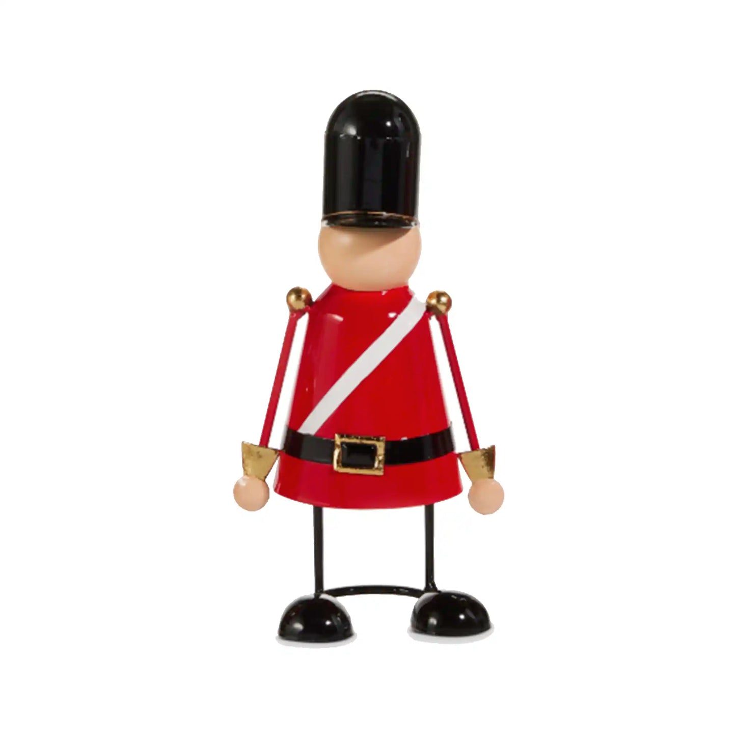 RAZ NUTCRACKER RED WHITE&BLACK SMALL