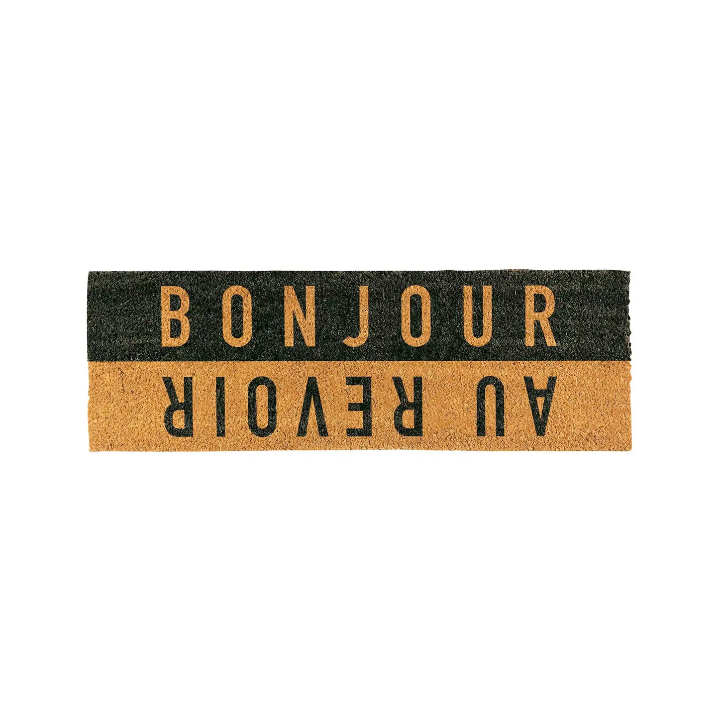 SANTA BARBARA DESIGN STUDIO "BONJOUR AU REVOIR" DOORMAT