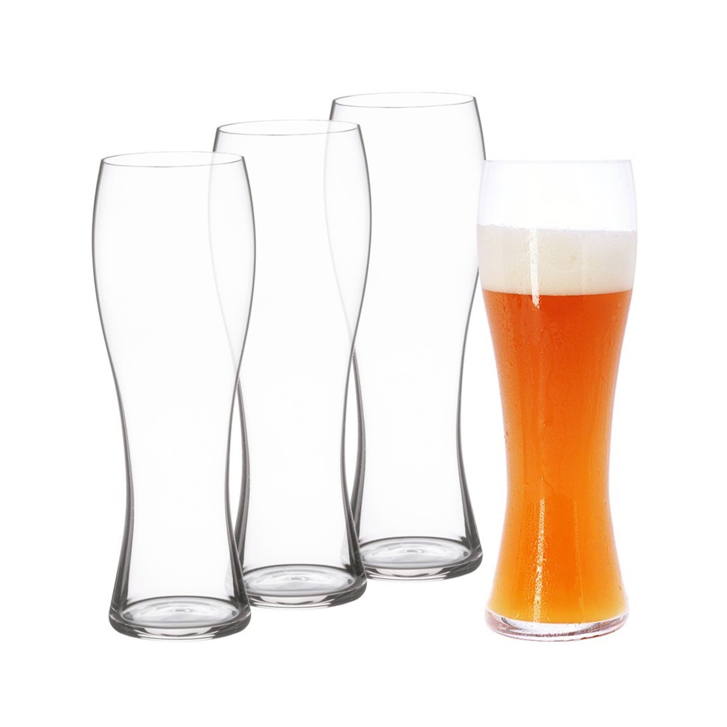 SPIEGELAU HEFEWEIZEN BEER GLASS SET OF 4