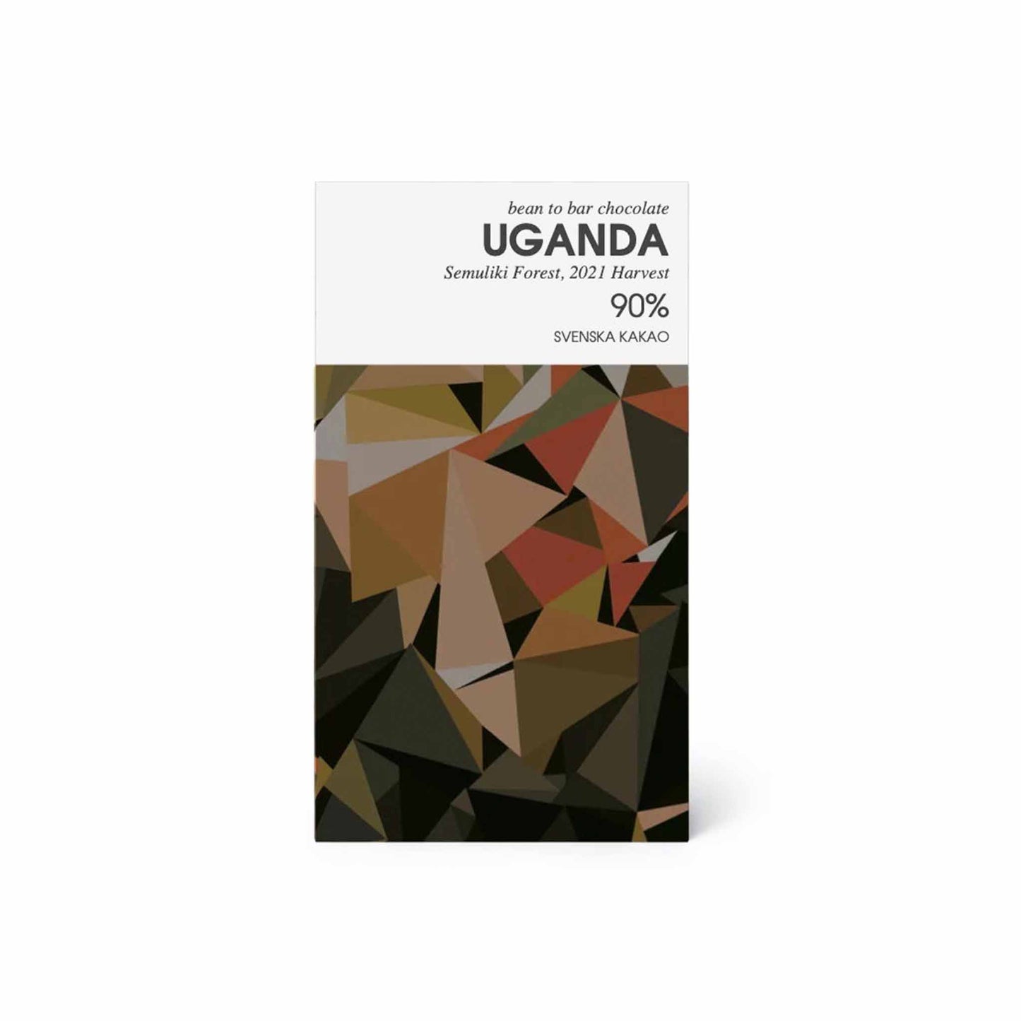 SVENSKA UGANDA 90% DARK CHOCOLATE 50g