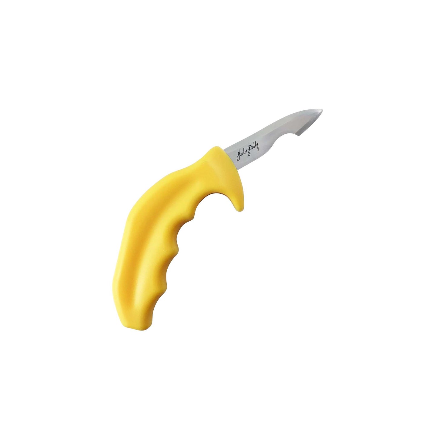 SWISSMAR SHUCKER PADDY OYSTER KNIFE - YELLOW
