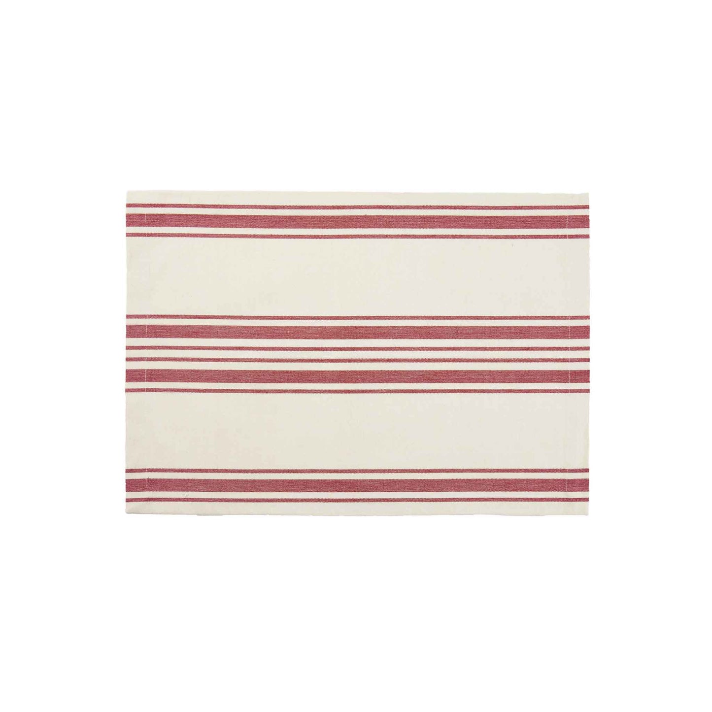 TABLEAU COUNTRY STRIPE PLACEMAT - RED