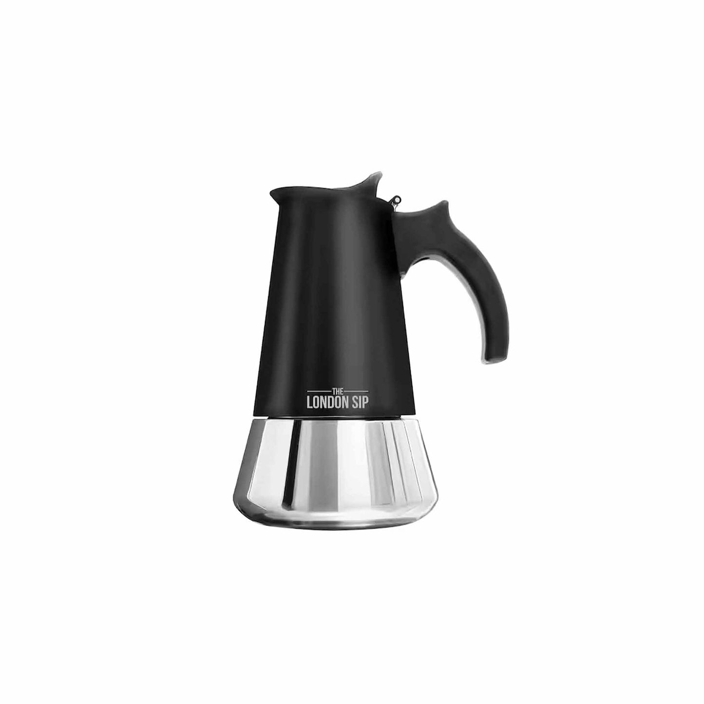 THE LONDON SIP STOVETOP ESPRESSO MAKER 150ml (3 CUP) - MATTE BLACK